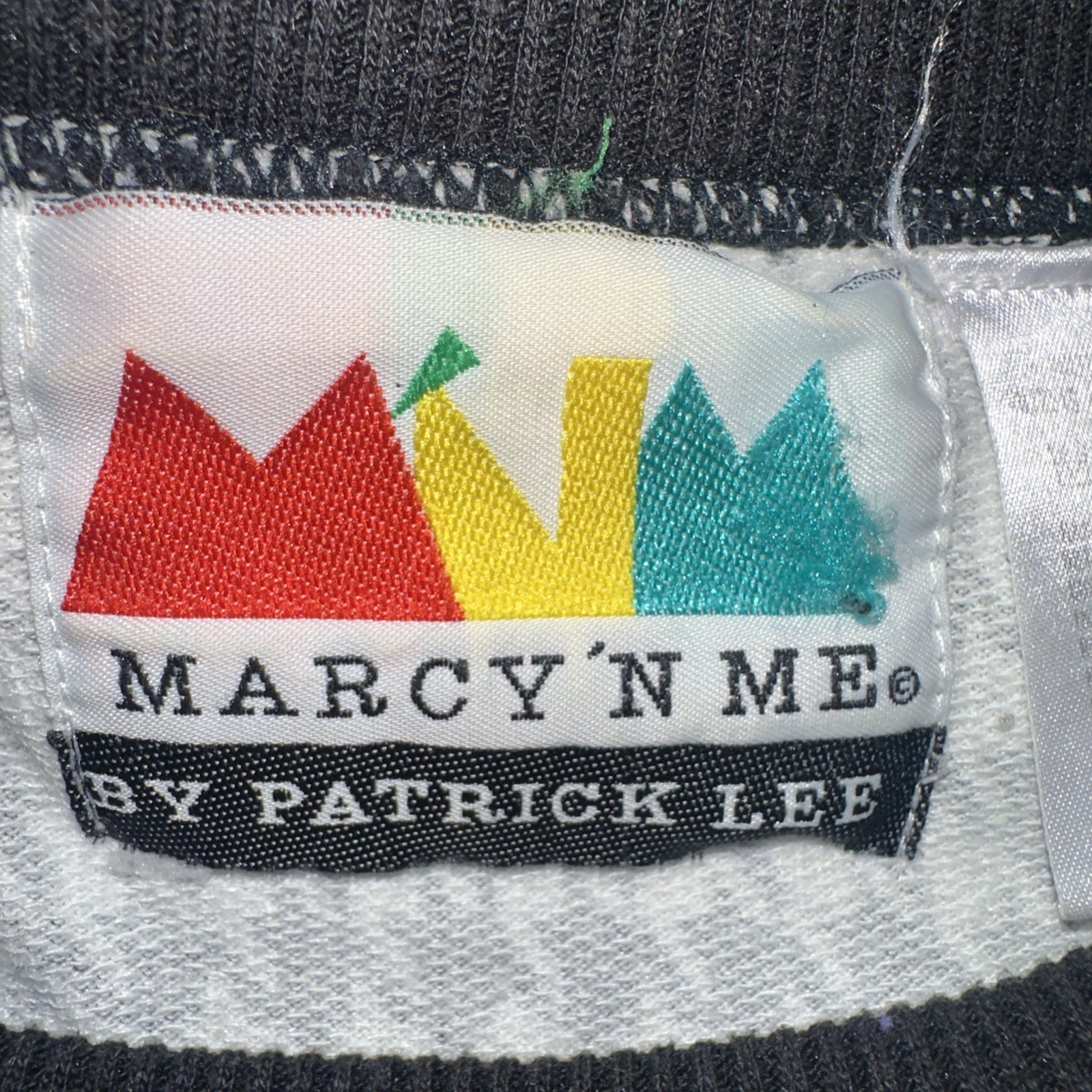 Vtg Marcy ‘N Me II~By Patrick Lee Scotty Dog~Houndstooth Top~large