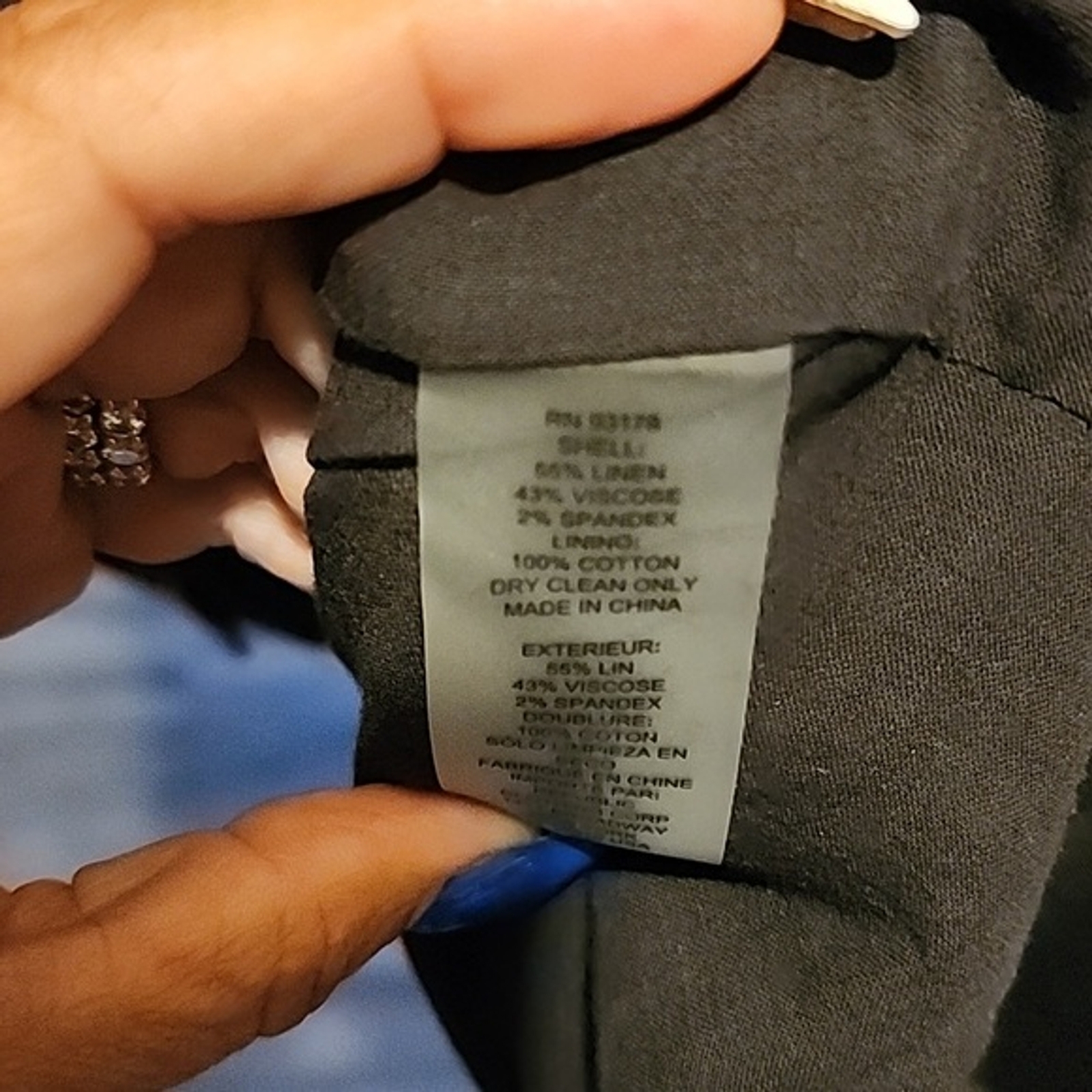 ELIE TAHARI BLAZER NOIR