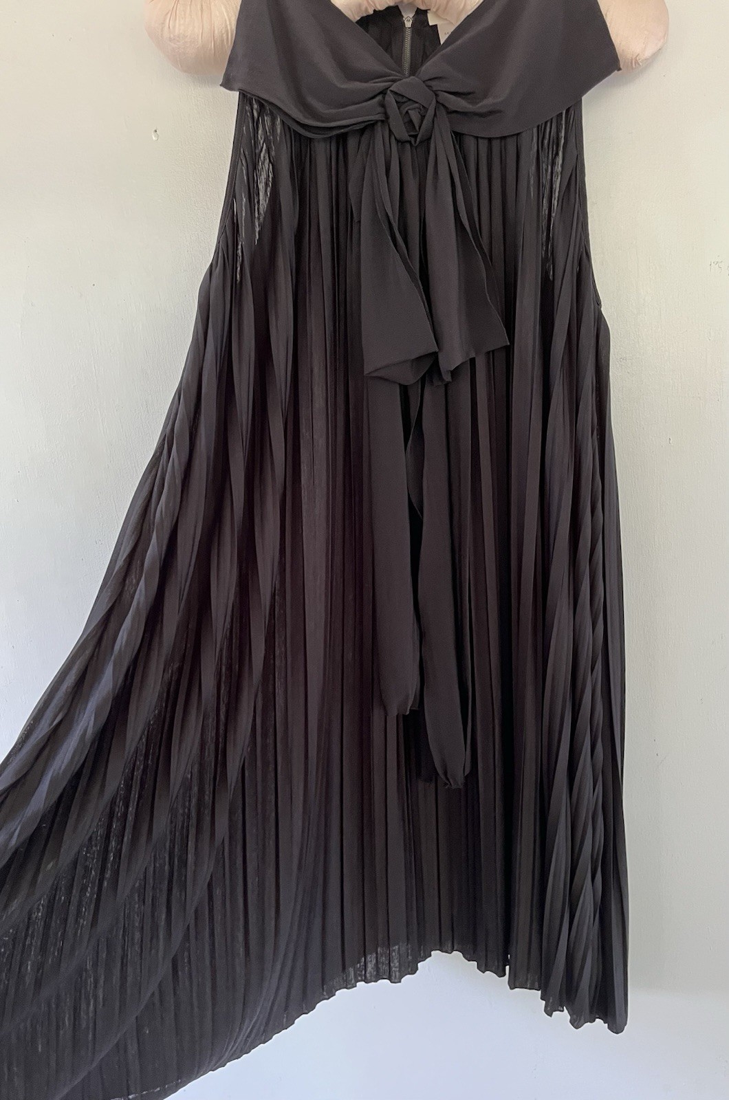 Vintage Chloe 2006 LBD Phoebe Philo Last Collection Pleated Summer Dress