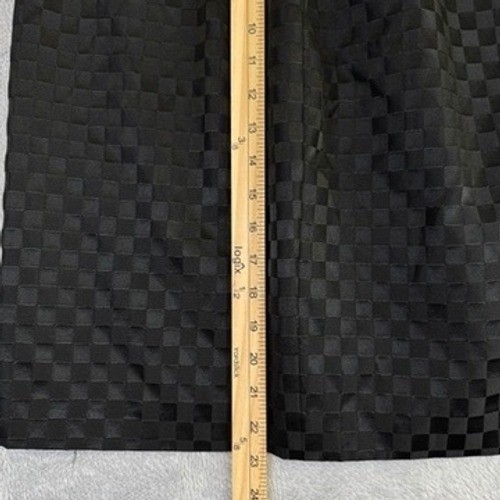 VTG 90s NWT Nordstrom Skirt Women 12 Black Checkered Midi Straight Boss Babe