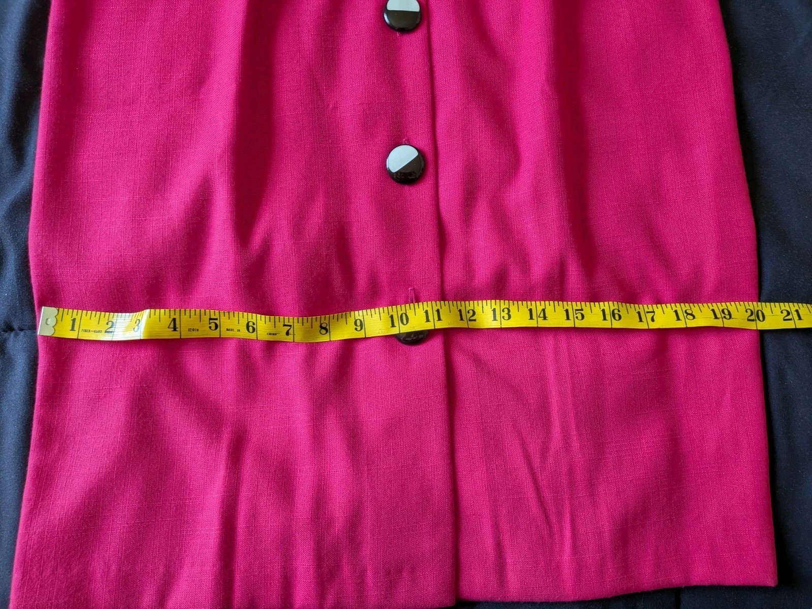 80s Vintage Nancy G Pink Polka Dot Dress Button Front