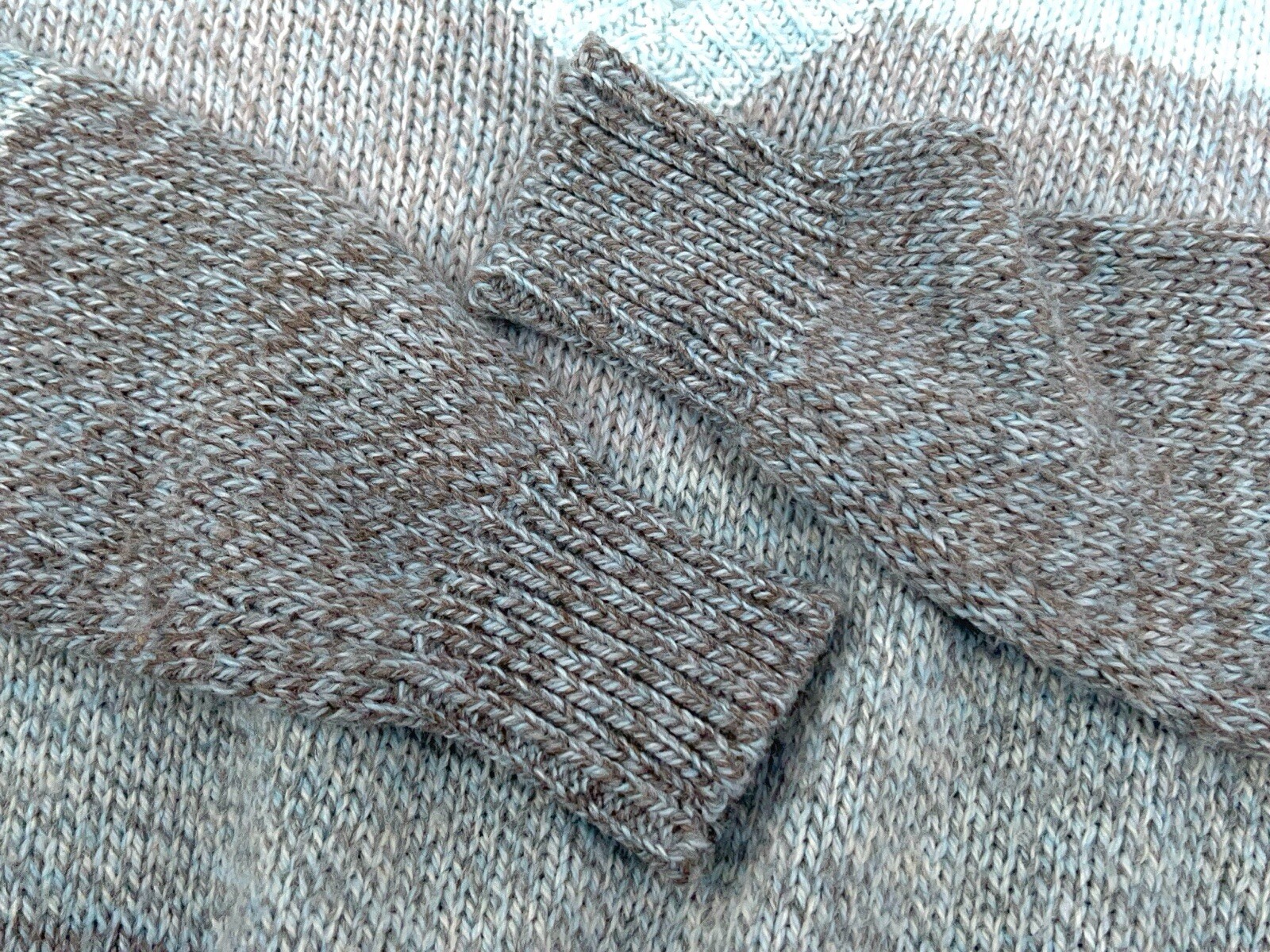 Vintage 80s Oversized Wool Blend Sweater Size XL E.V. LTD