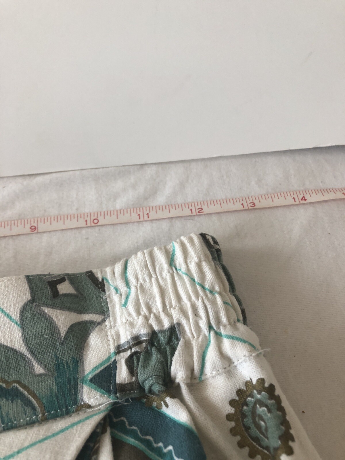 Vintage Jennifer Reed skort shorts floral print linen blend small