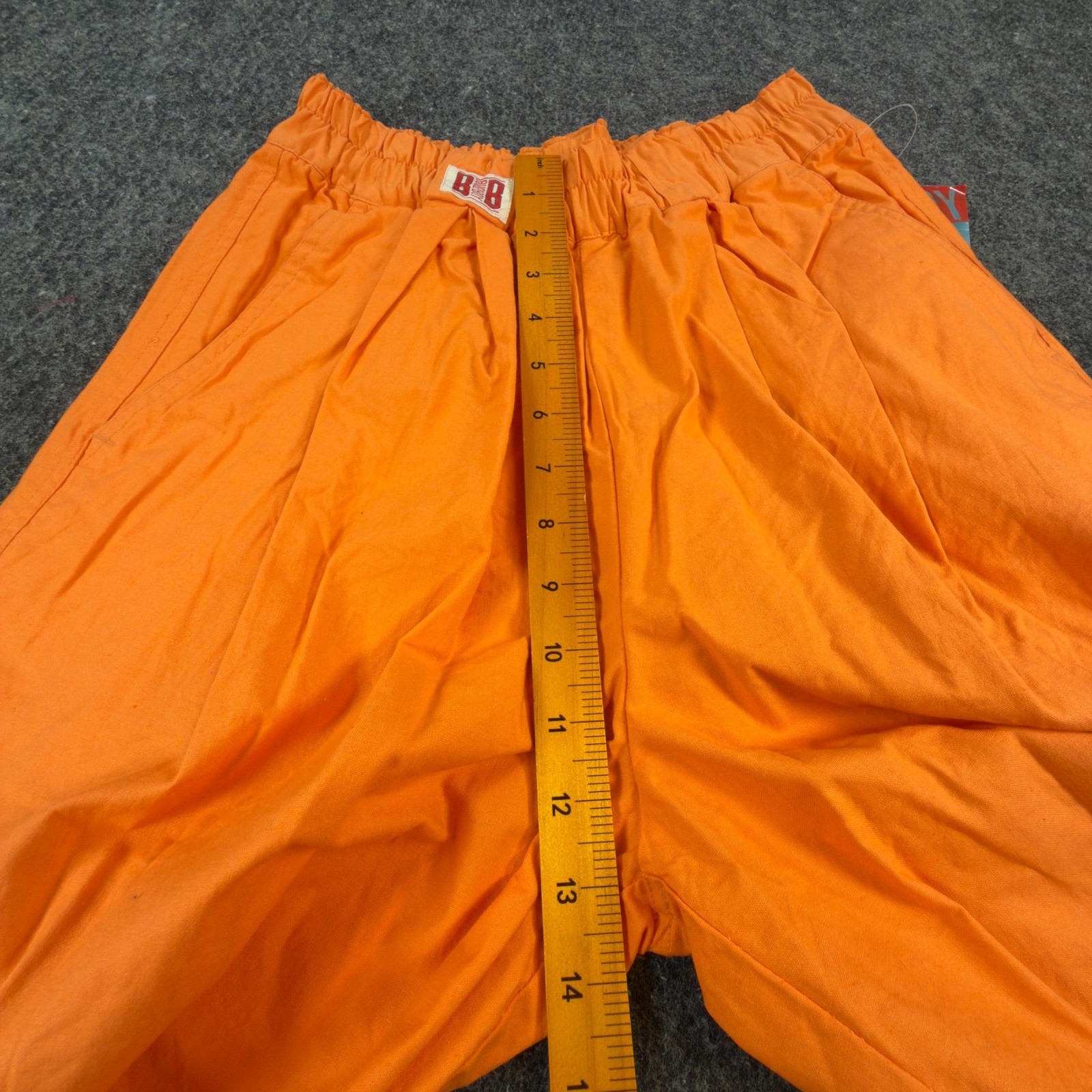 Bugle Boy Shorts Womens 7 Orange Cotton High Waist Vintage 90s 80701D47 NWT