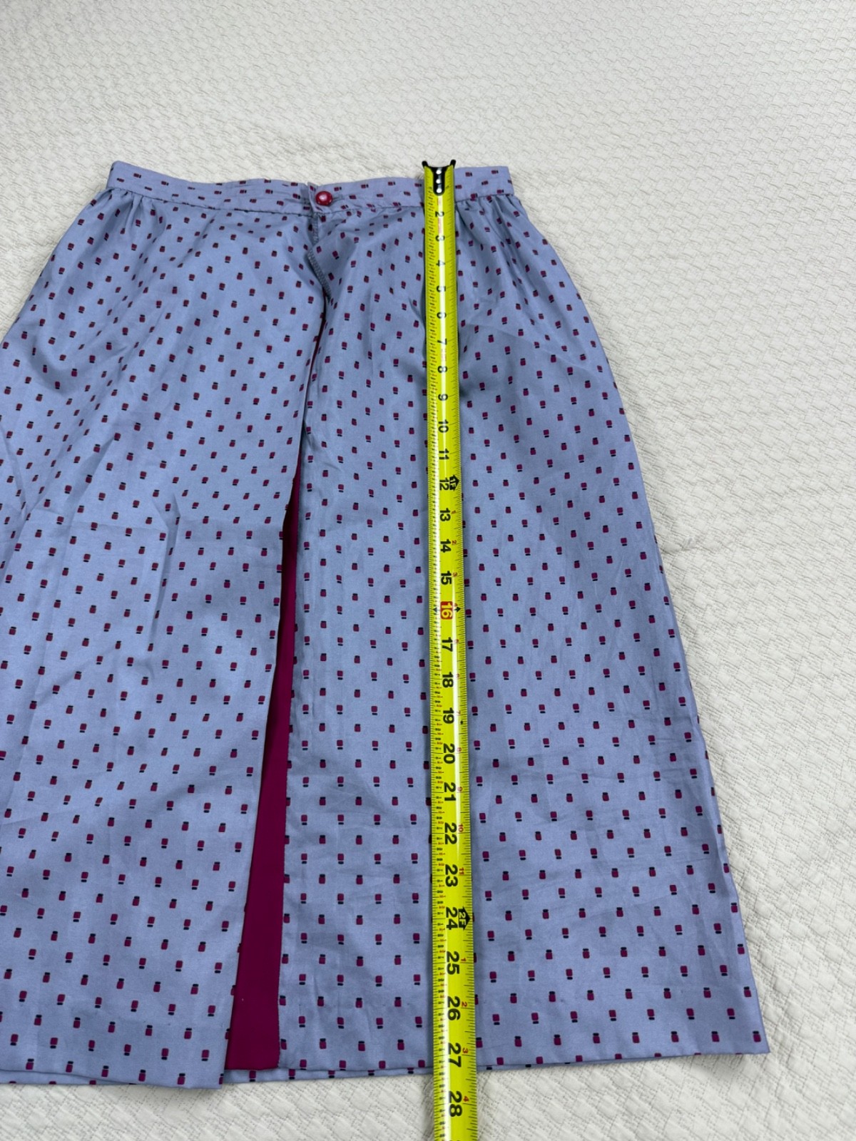 Jerell of Texas Pance 1970s Two Piece Set Polka Dot Skirt Top | Size 9