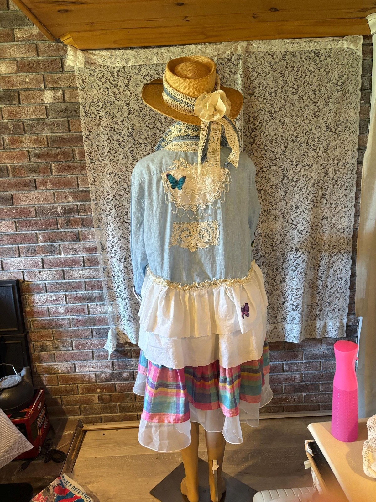 Upcycled Duster Handmade Fairy Style Jacket