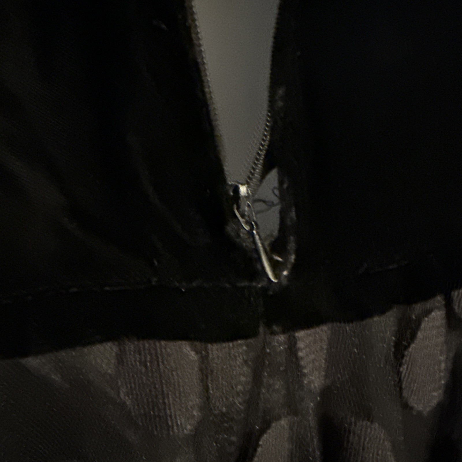 1970S Golden Gate Black Tule And Velvet Vintage Size 38 Or 8