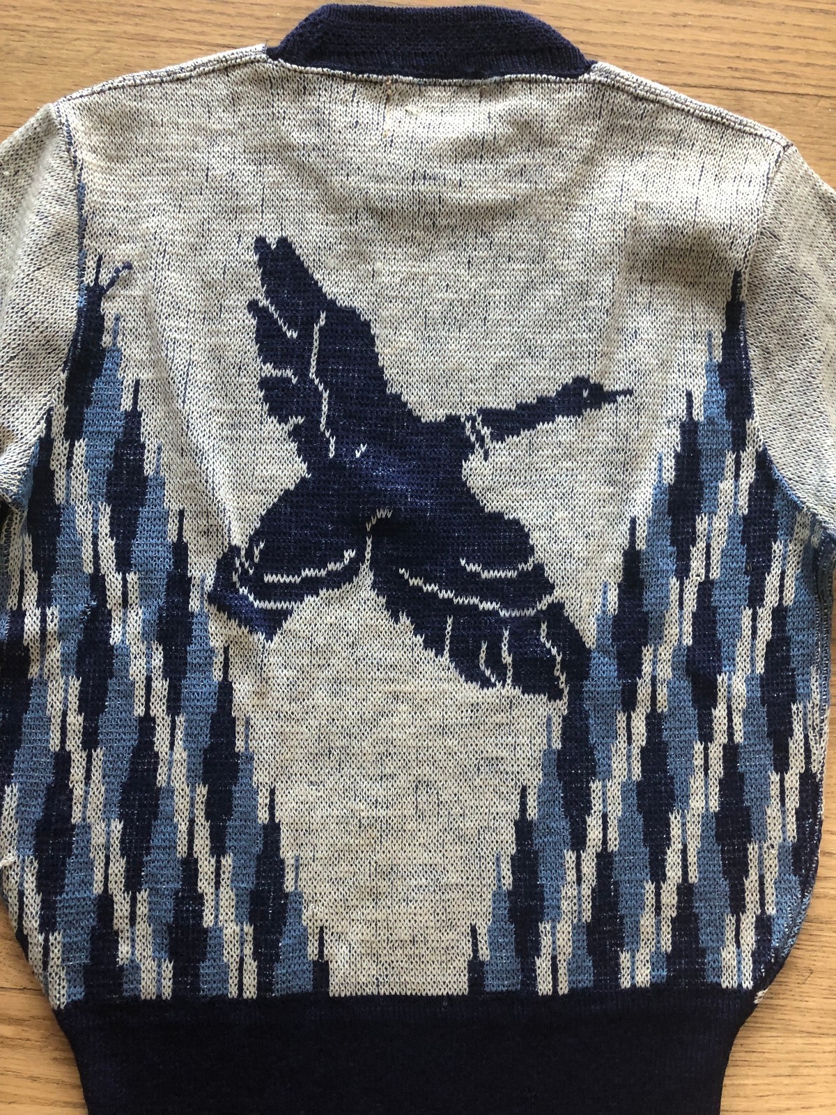 Vintage Flying Duck WOOL SWEATER Original S/M