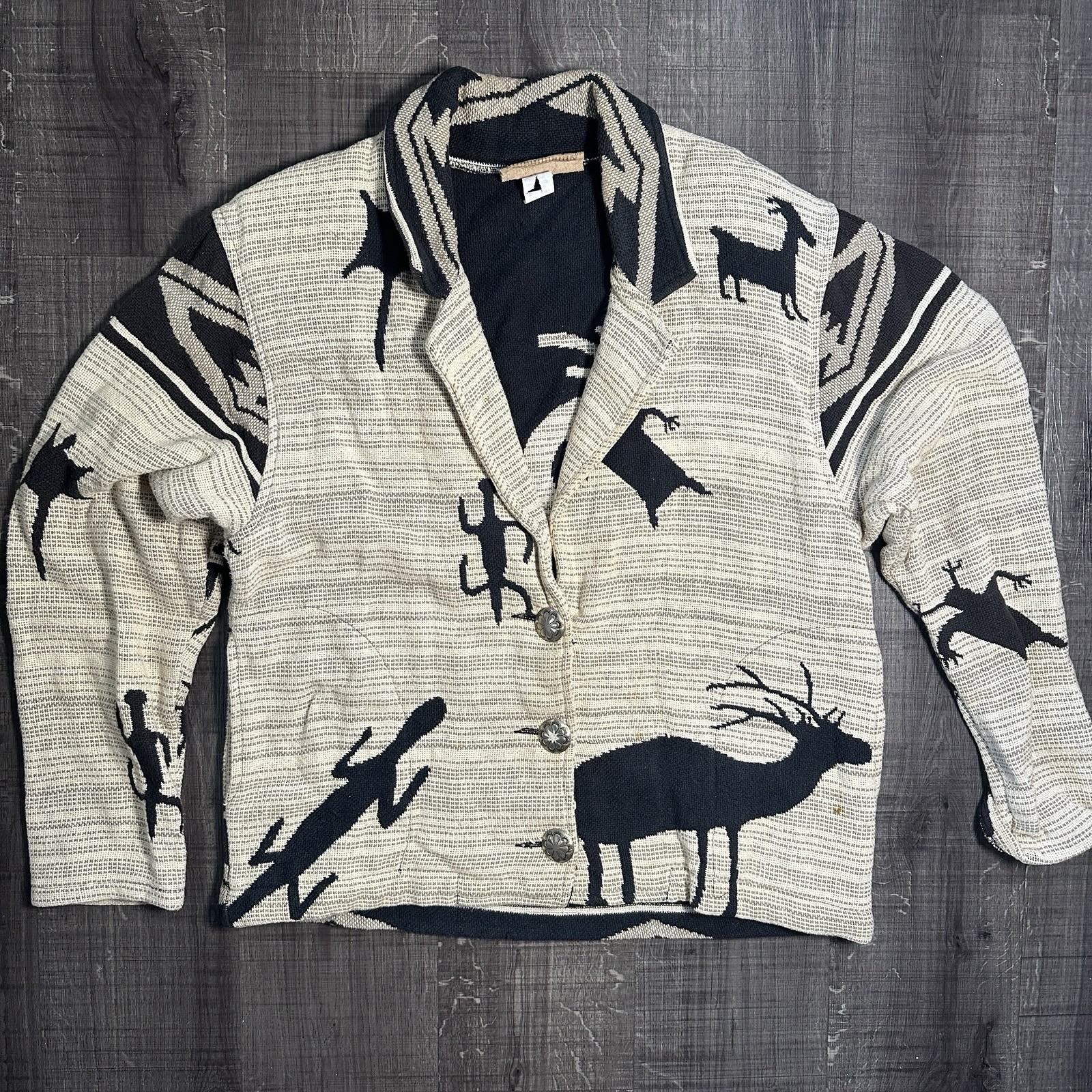 Vintage Painted Pony Jacket Blazer Women’s S/M Made In USA