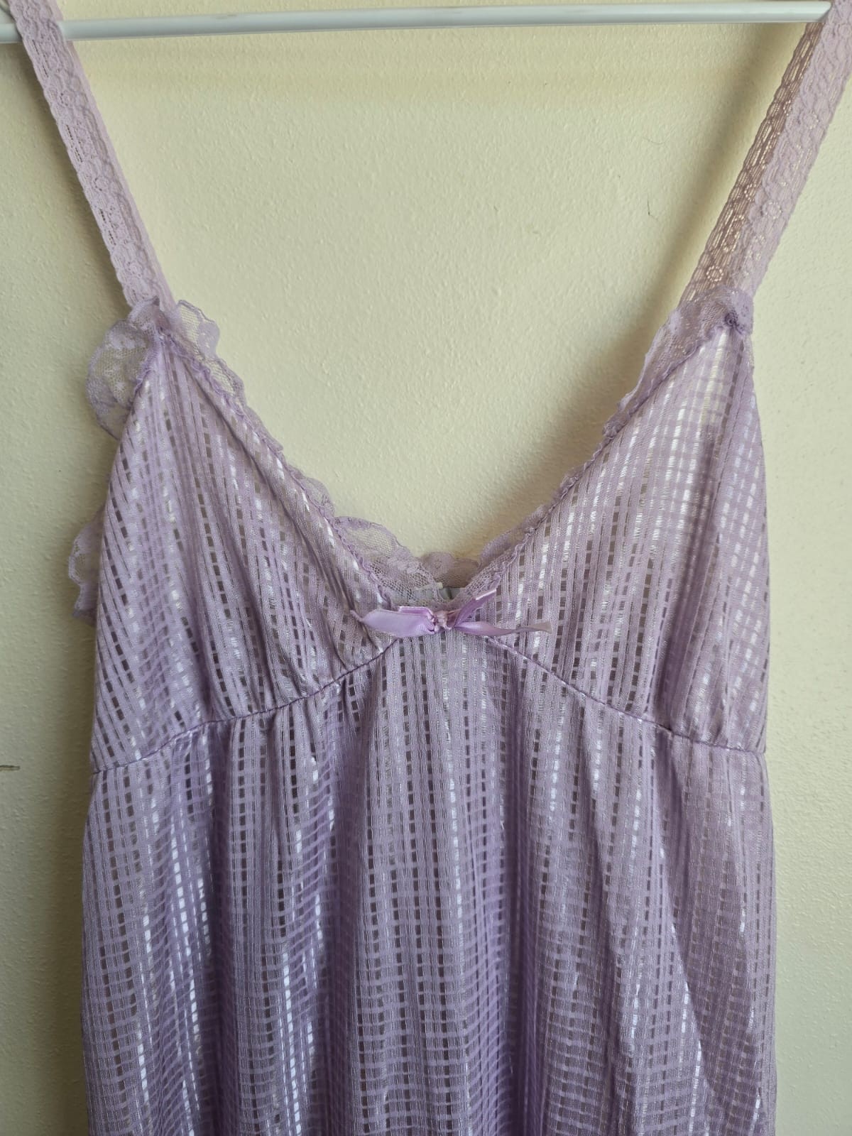 Vintage Bliss New York Purple Slip-On Nightgown Dress Size Medium