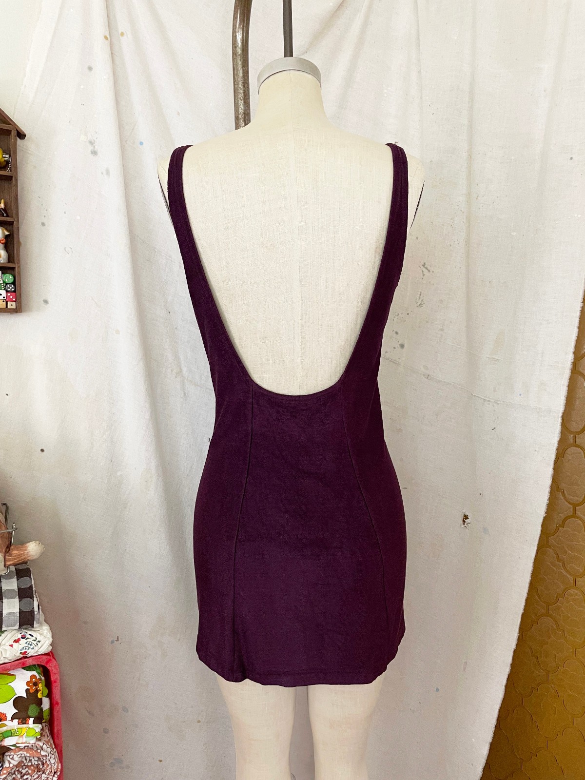 RARE Vtg 40s Jantzen George Petty Pinup Girl Knit Terry Cloth Swimsuit sz 40 / L