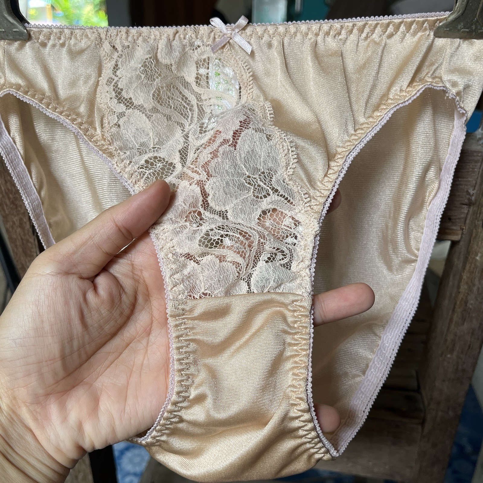 Luxury Nylon Silk Lace Soft Elegant Feminine Premium Victoria Vintage Cute Rare
