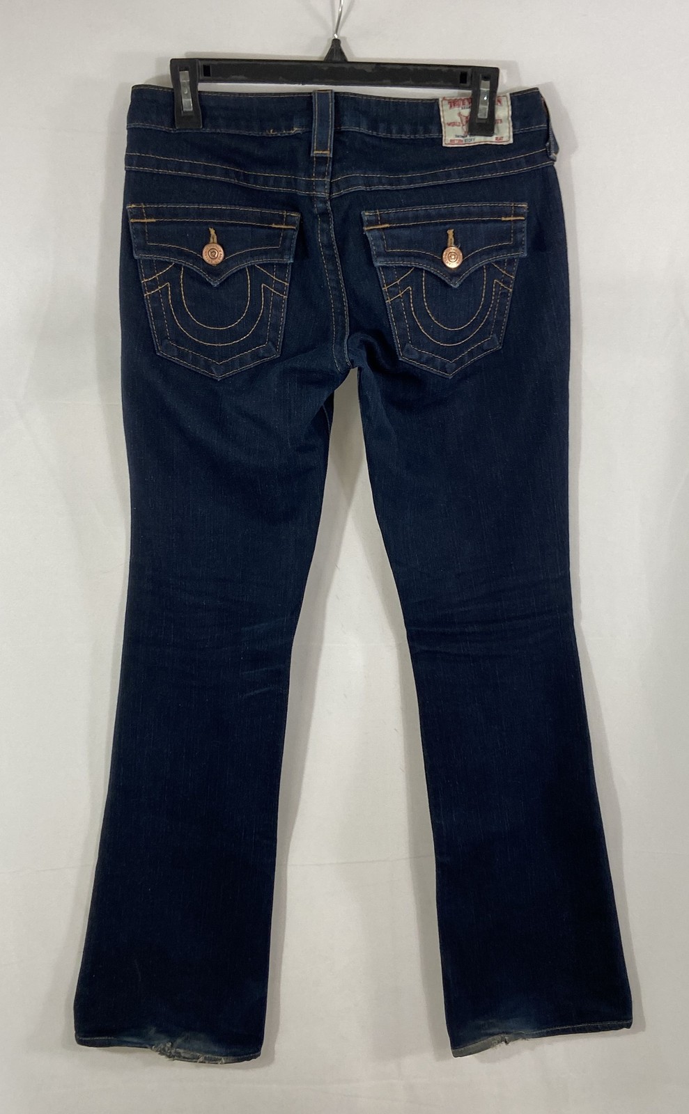 True Religion Women’s Becky Bootcut Dark Wash Jeans Vintage Y2K Sz 27 USA