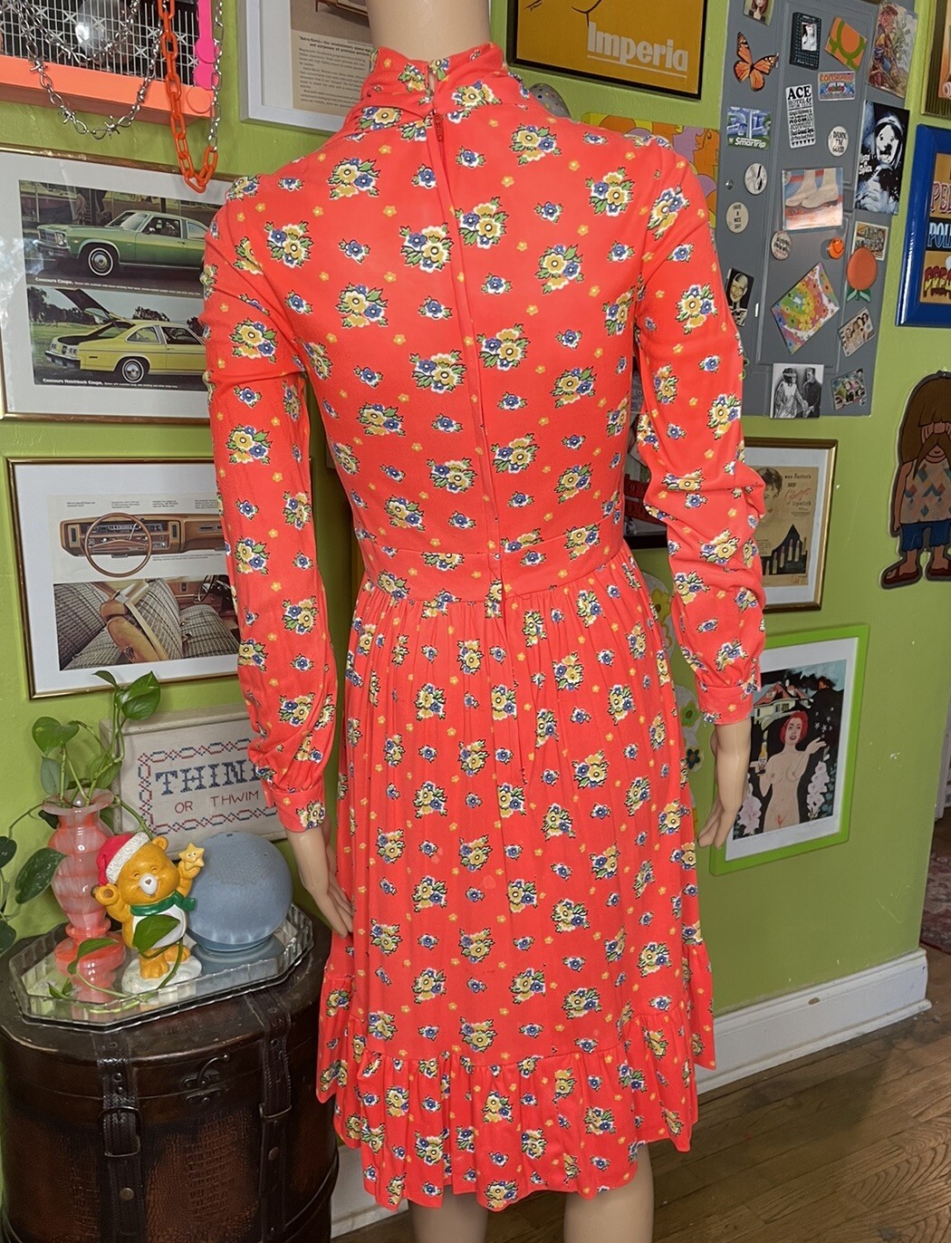 Miss Continental By Ned Gould 60s Dress
