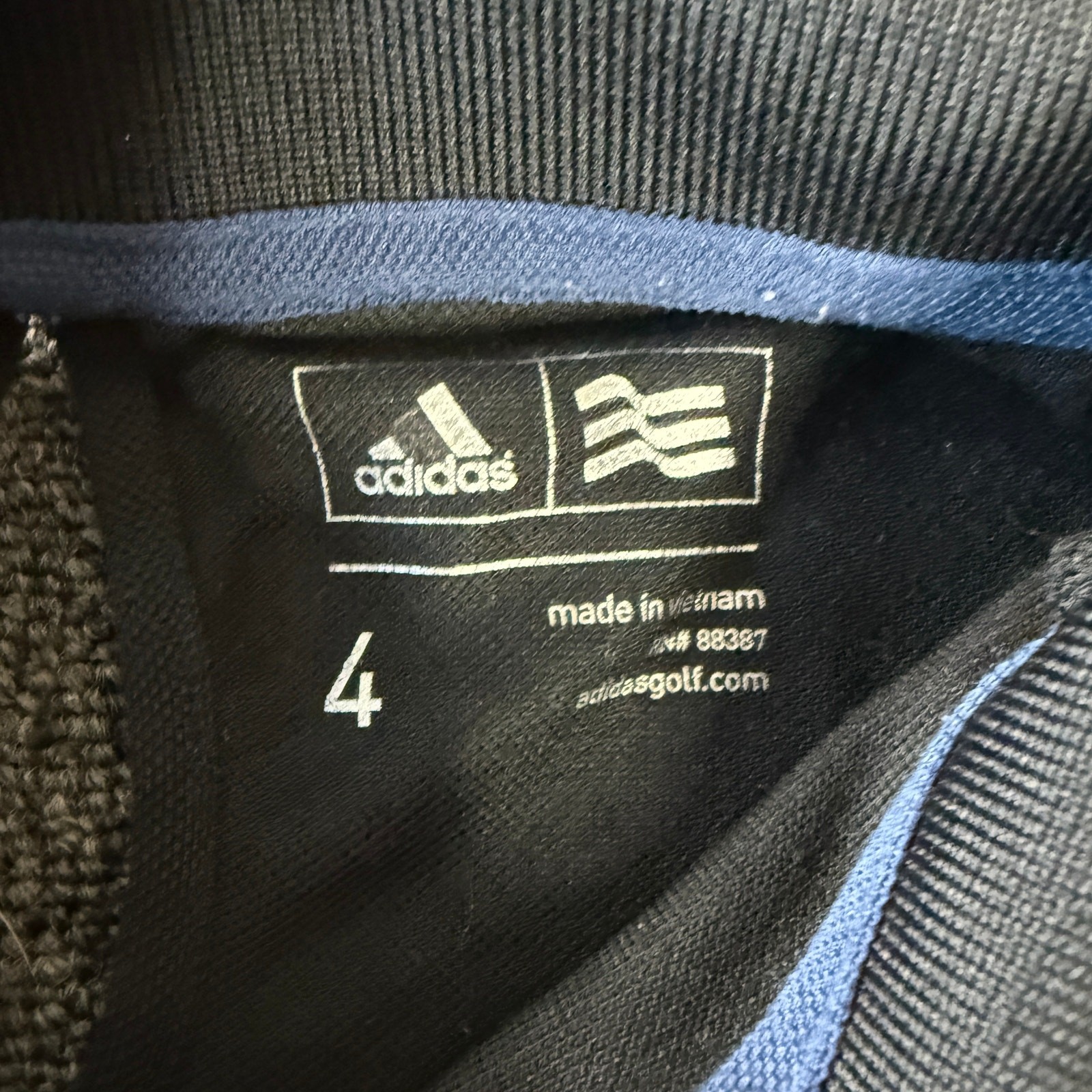 Vintage Y2k Adidas Team Issue Golf Channel Black Breathable Golf Dress Women’s 4