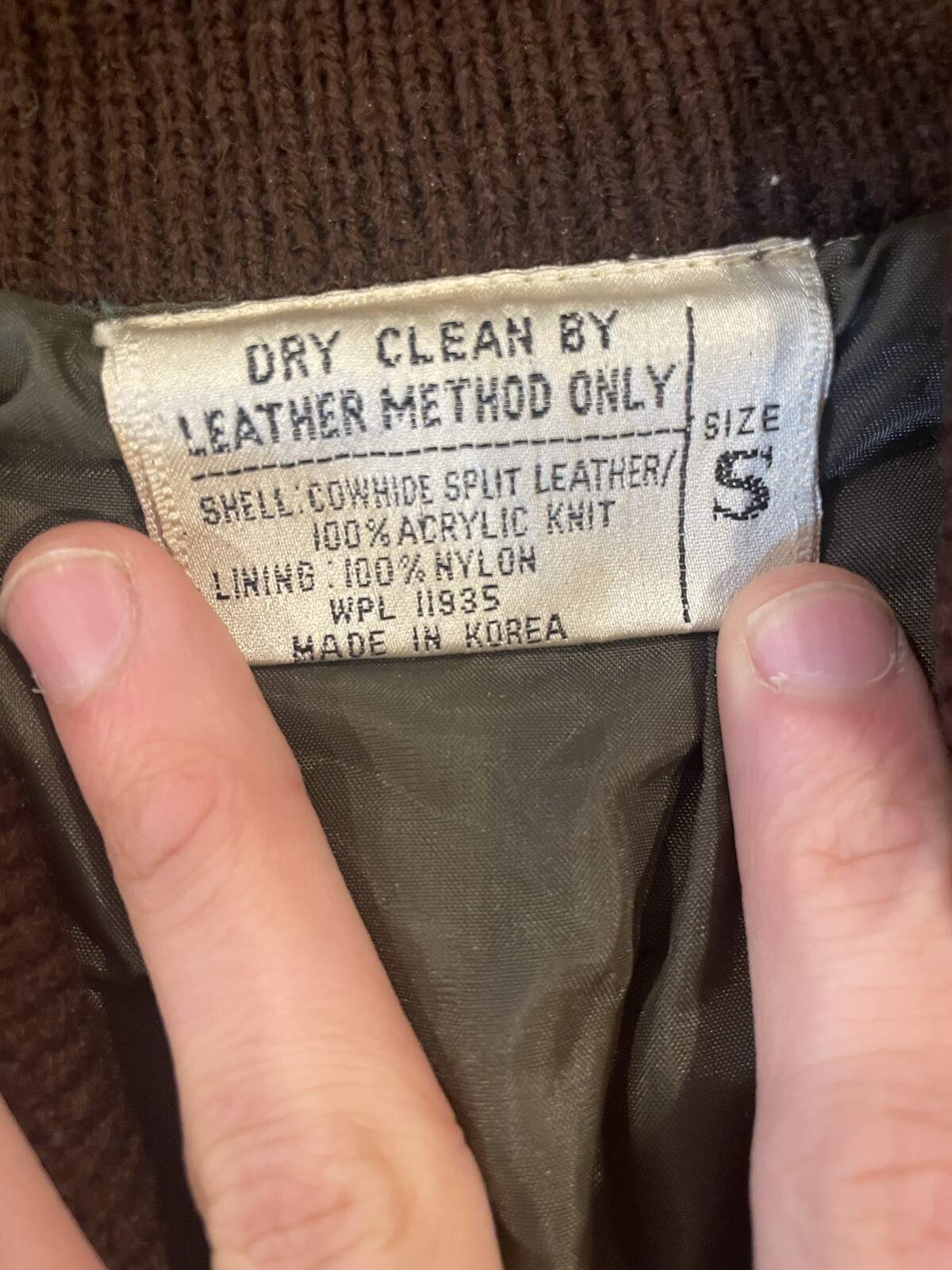 Vintage Cowhide Split Leather Shirt Women’s Small Jacket Large Coat 1970’s