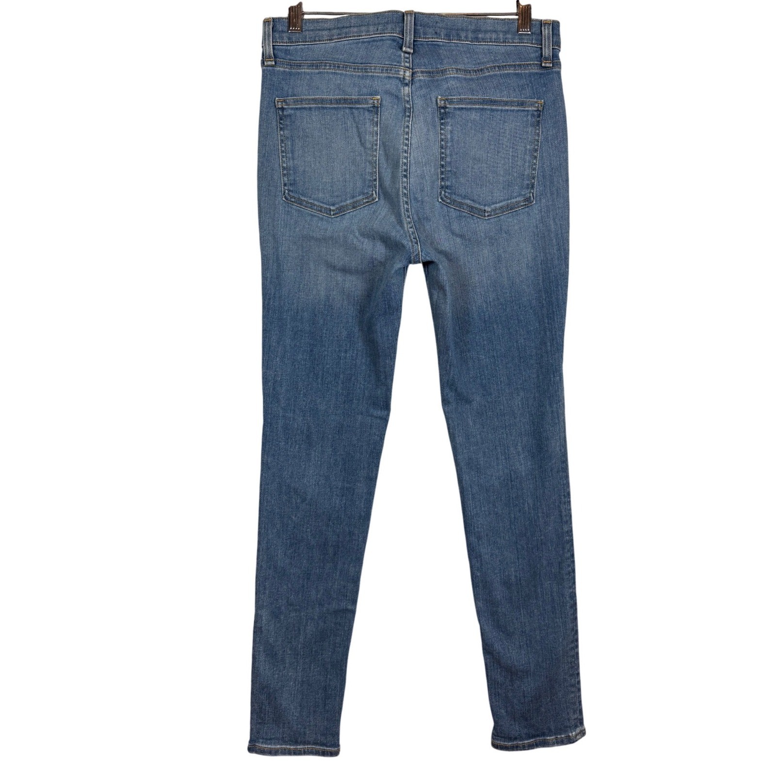 VERONICA BEARD Kate 10″ Skinny Jeans, High Rise, Grotto Wash, Size 28/6