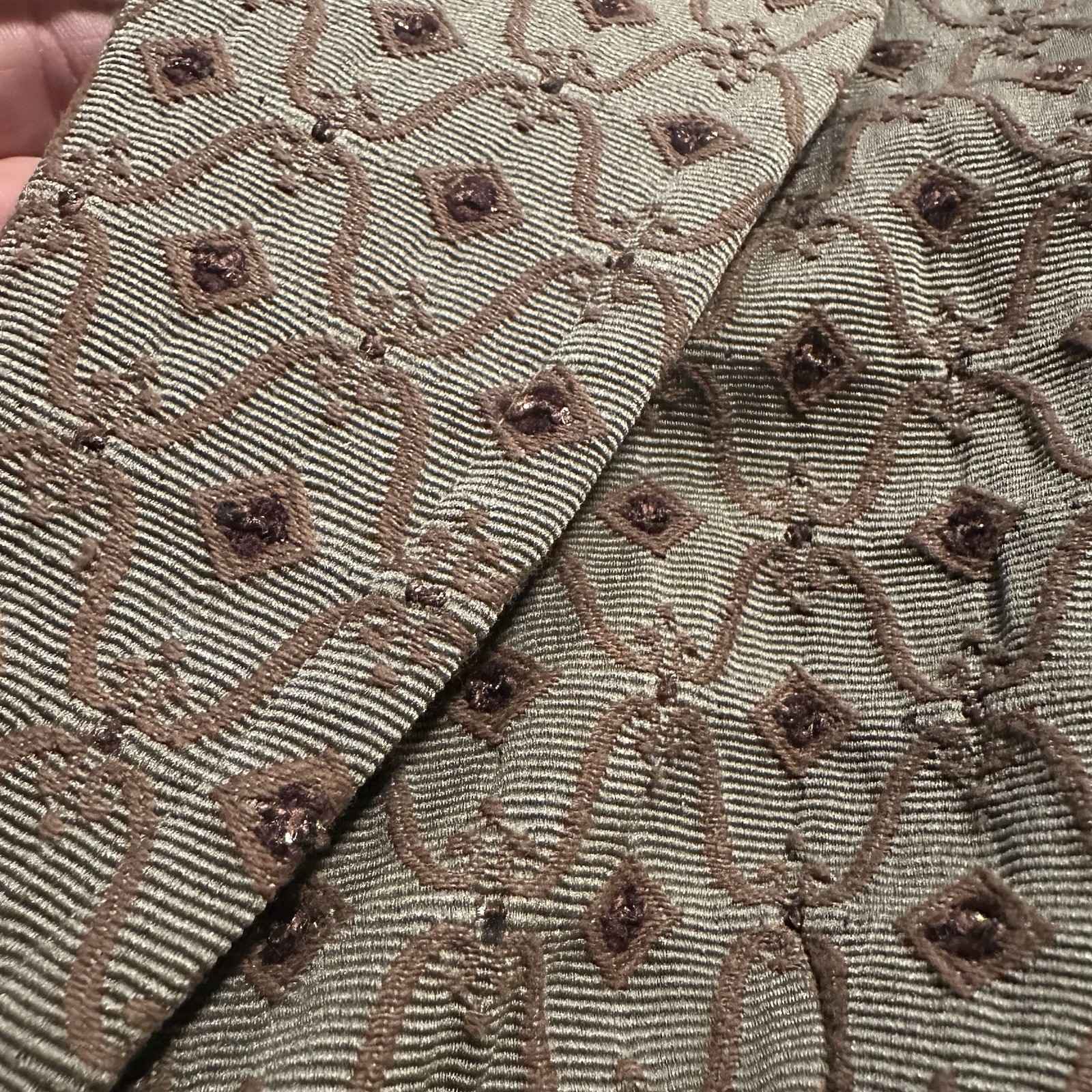 Vintage INSIGHT Patterned Blazer Size 10 Structured Career Jacket