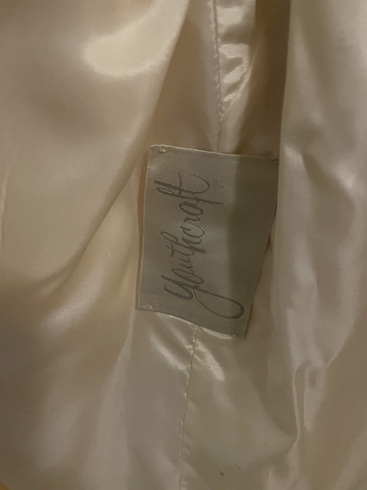 Vintage Youthcraft Bouclé Swing Coat Cream Union Made ILGWU 1960s Mod