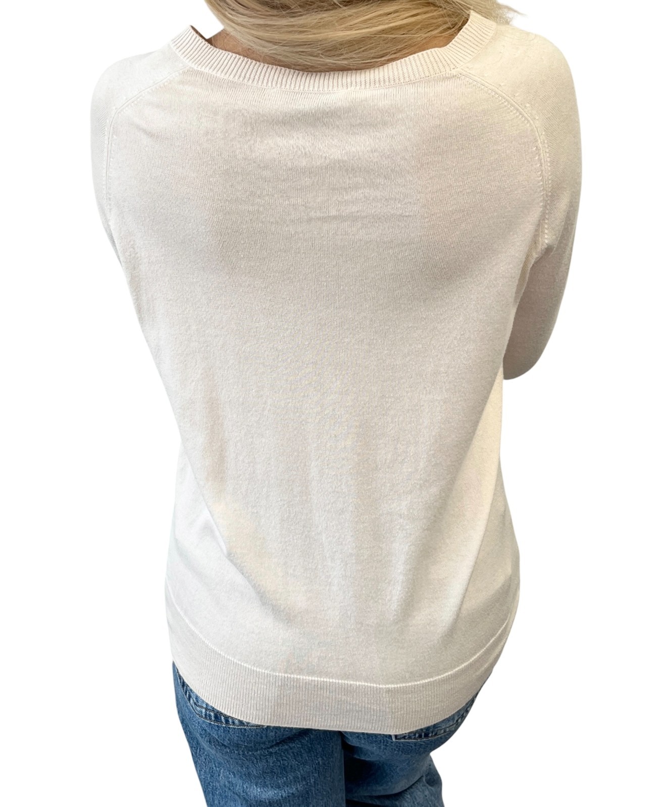 CELINE Vintage Macadam Logo Knit Cardigan Sweater Top Pink Beige 106919