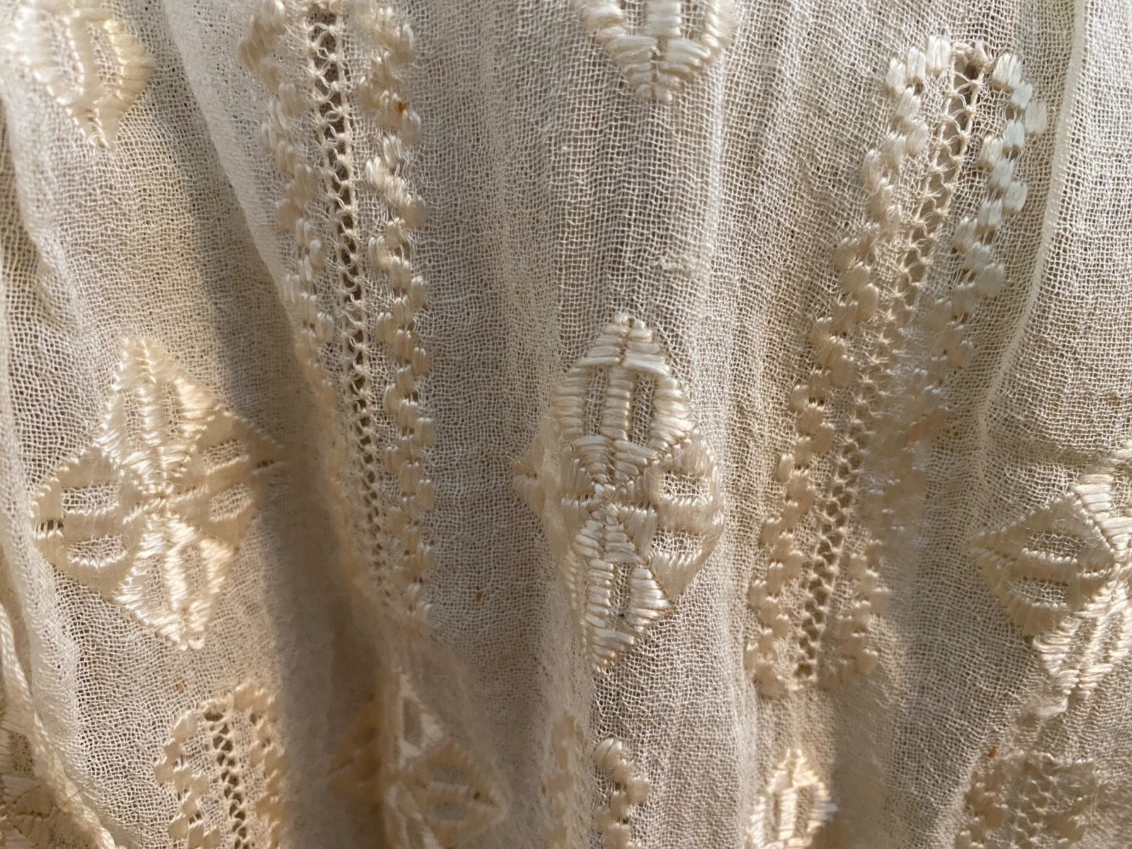 Antique Clothing Lot HANDMADE Peasant Blouses Baby Dress Apron Embroidered