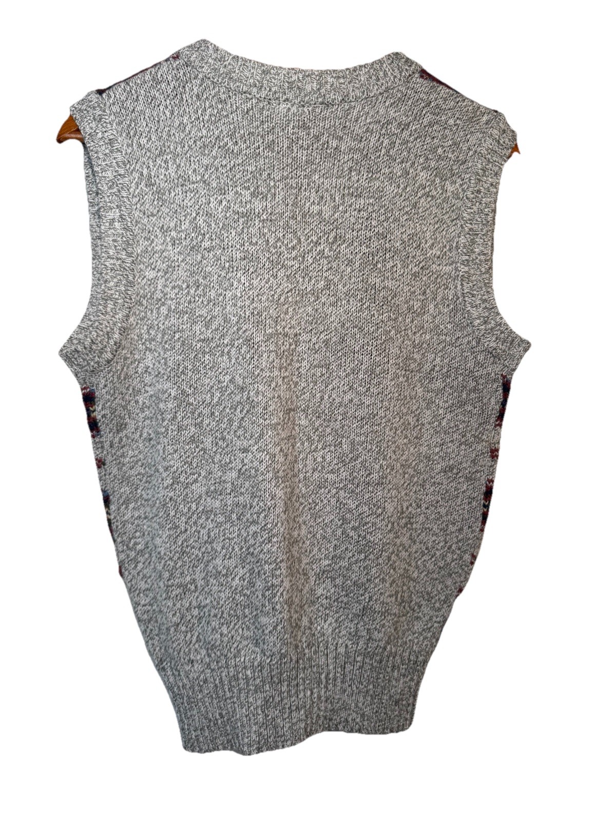 Vintage 90s Knit Sweater Vest Granny Core Cottage Preppy Size Small