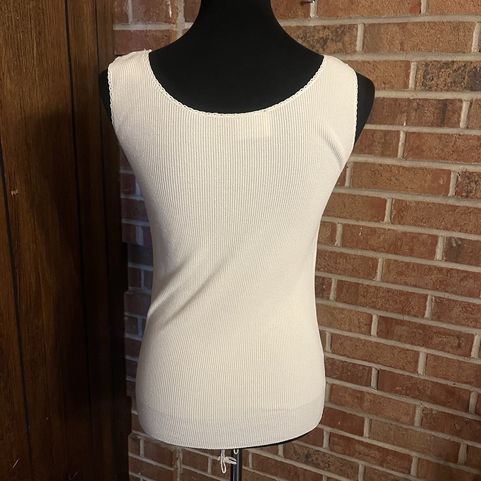 Vintage 70’s Designers Originals Women S Action Knit Antron Nylon Tank Top USA
