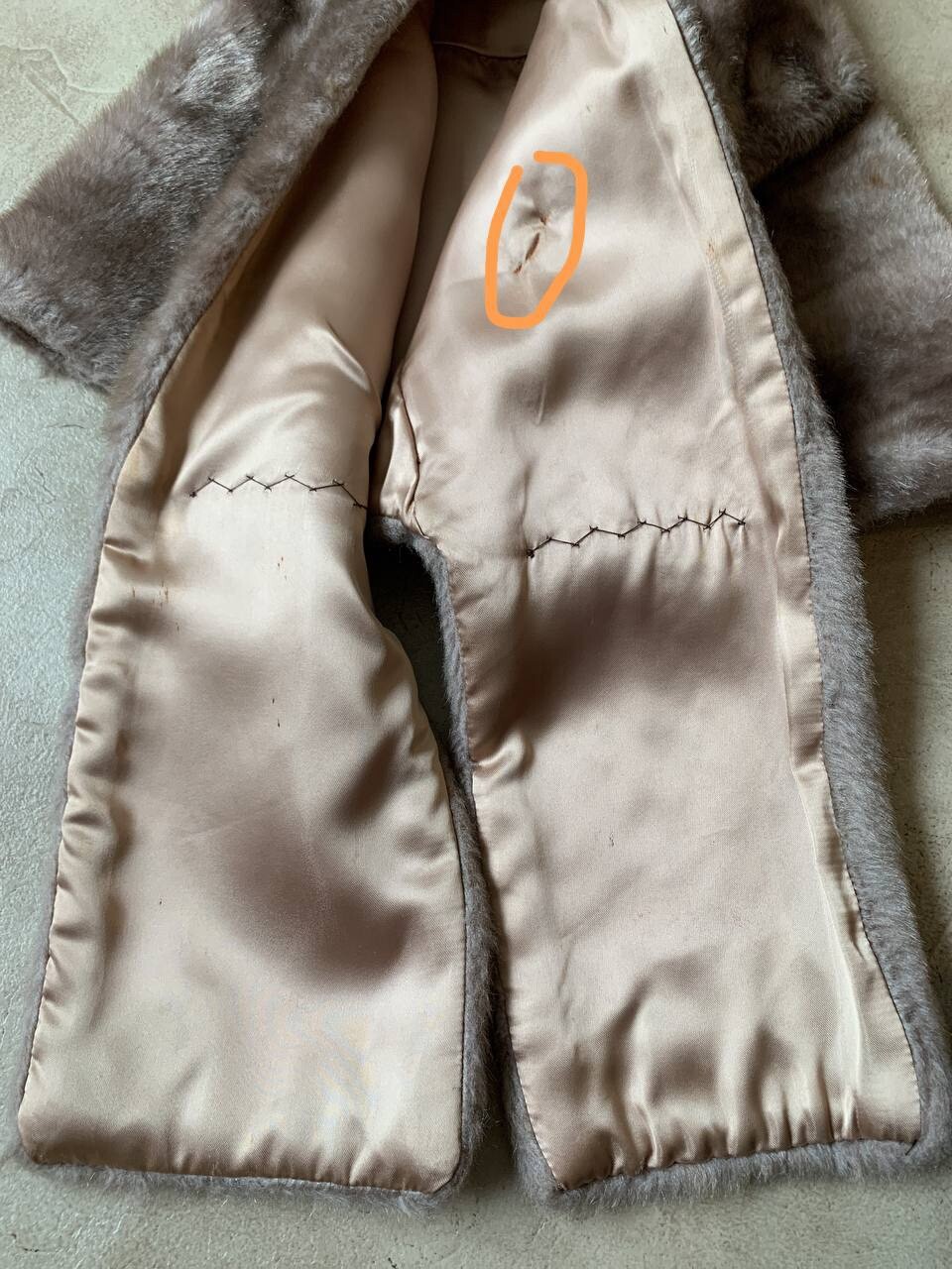 Vintage Rikki Melbourne Harbig Faux Fur Shoulder Stole Shawl Wrap