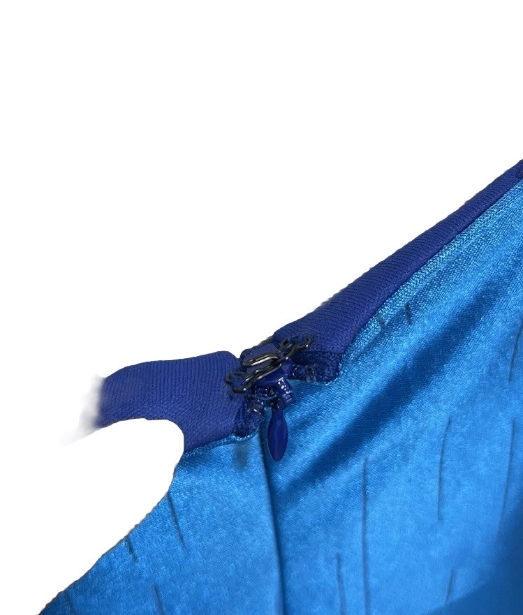 Vintage Y2K JUMP Apparel Blue Ombré Prom/Evening Dress Size Juniors 13/14
