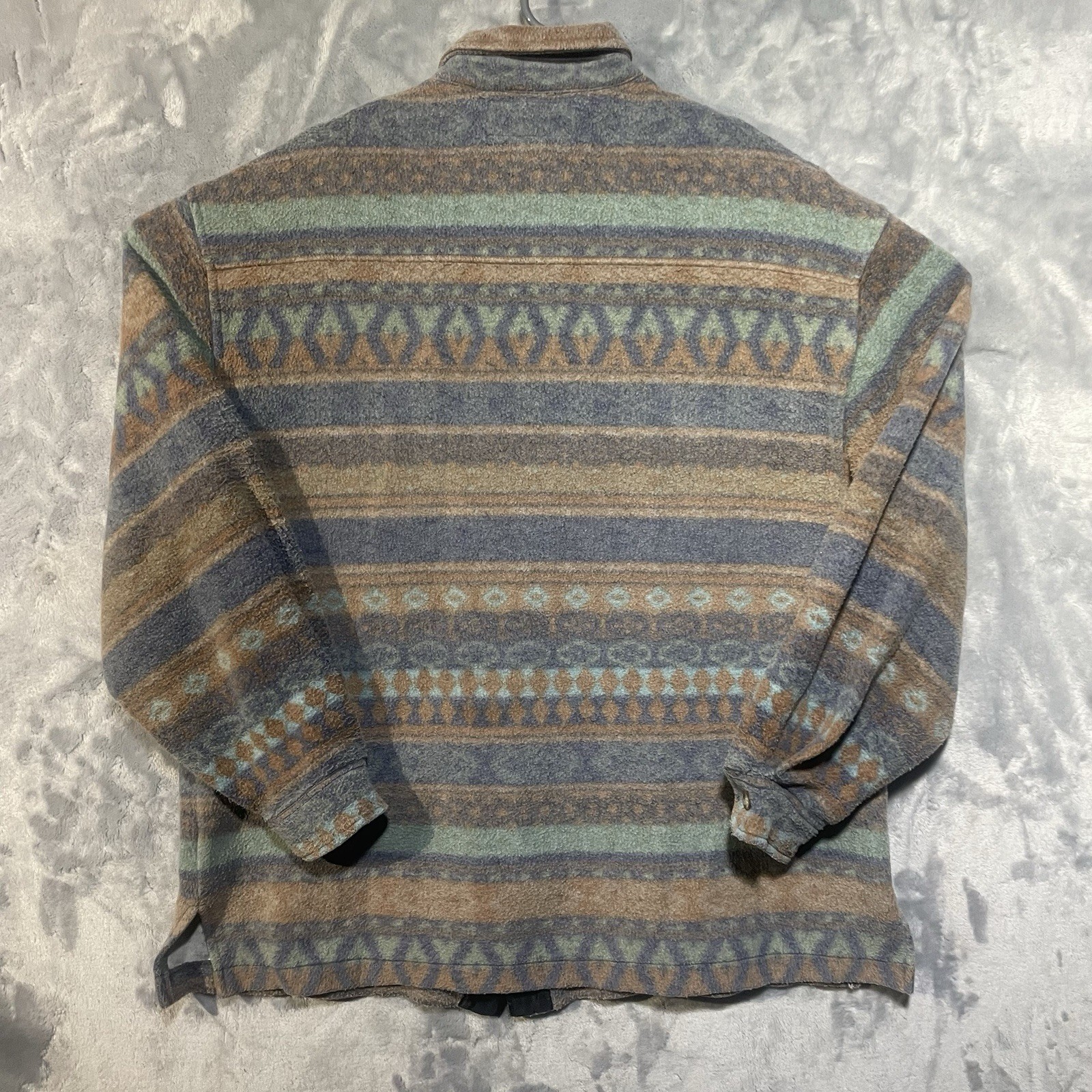 Vintage 90’s Ary Cooper Fleece Flannel Long Sleeve Flannel Style Shirt Hong Kong