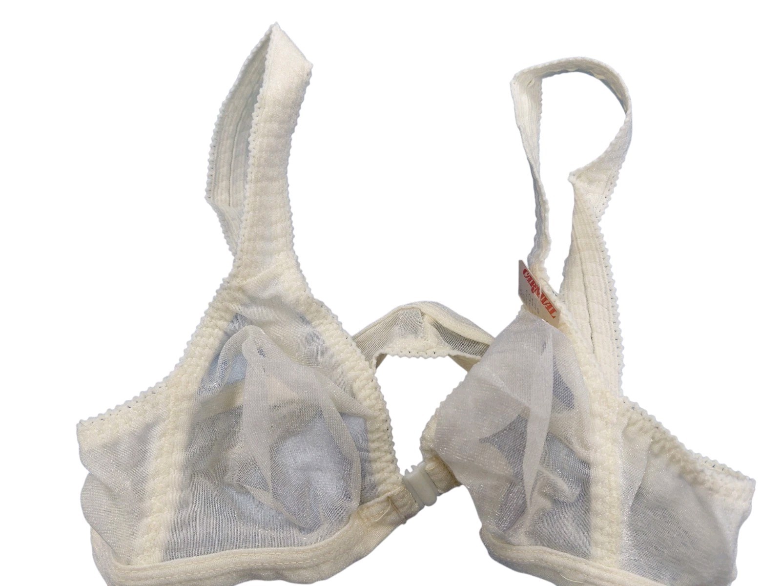 Vintage White Carnival Bra Size 32A