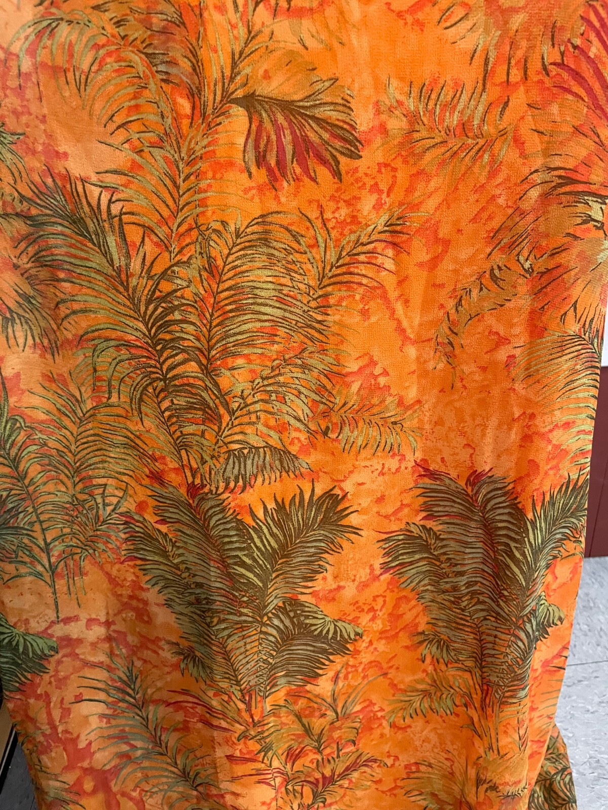Vintage 1X Zanana By Saraf Colorful Dress India Polyester Fashion