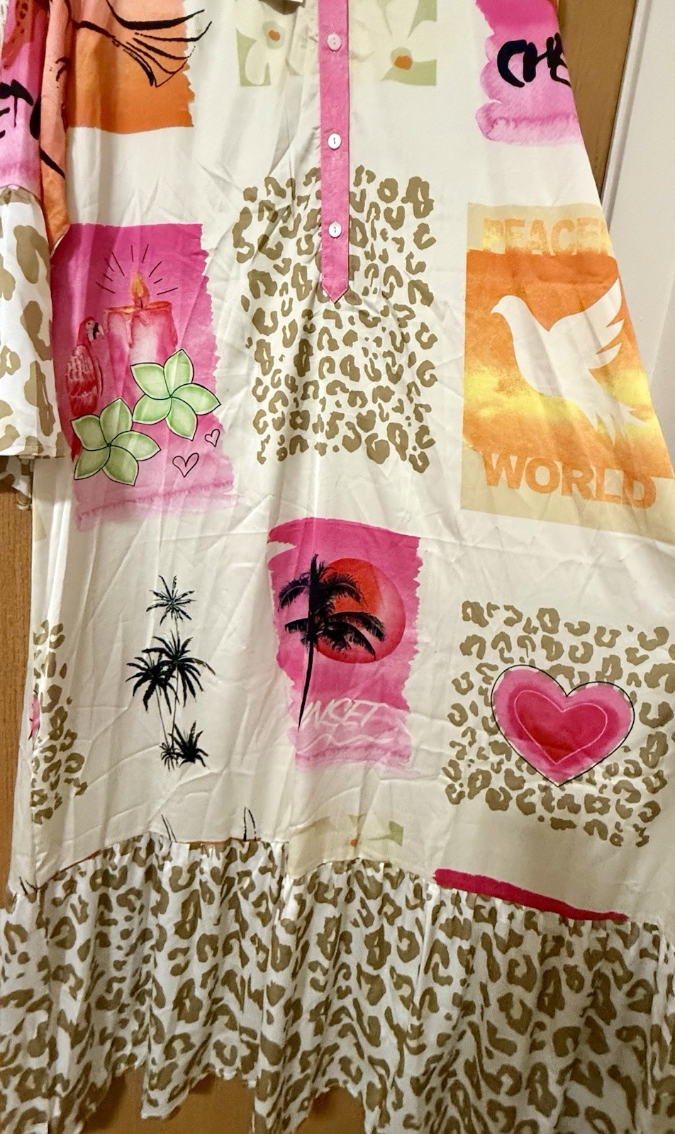 Ariel California Designer Floral Satin Kaftan Maxi Robe Gown New