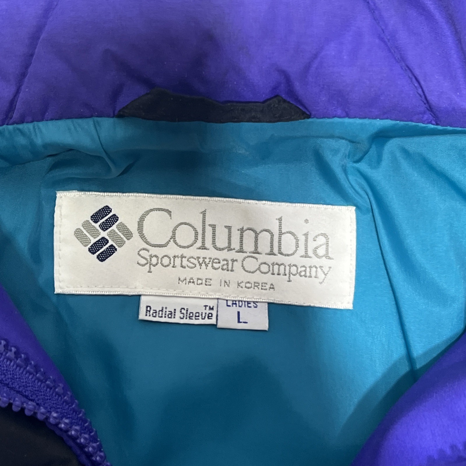 Vintage Columbia Vamoose Jacket Large Radial Sleeves Oliver Tree Style Coat