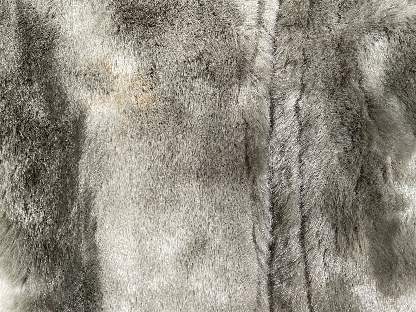 VTG Woolrich Womens Plush Grey „Tumbleweed Leaves” Jacket Hooded Sz M