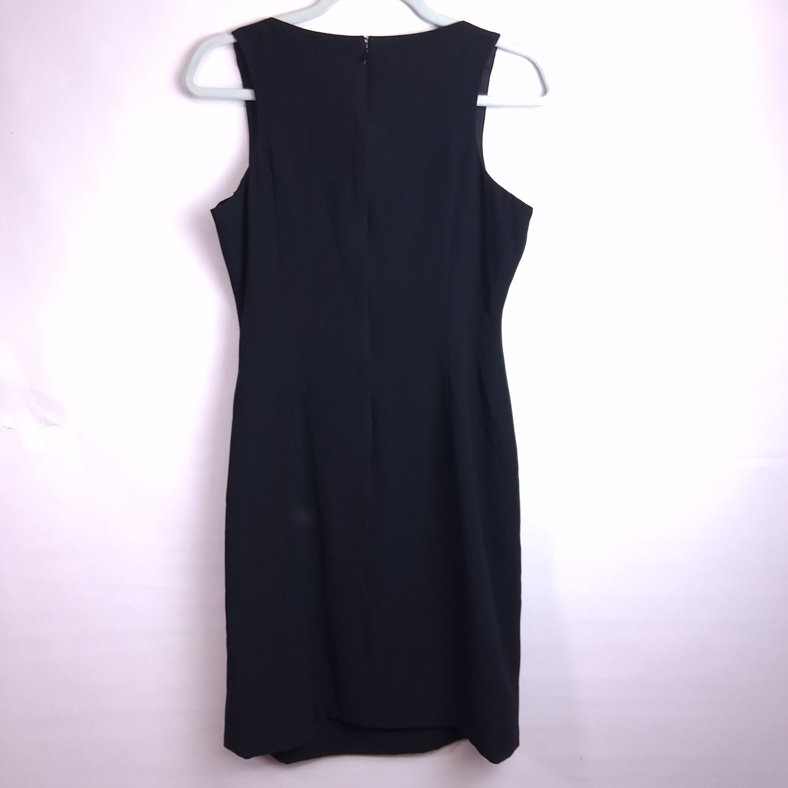 Vintage Travilla Cocktail Dress Black Size 10