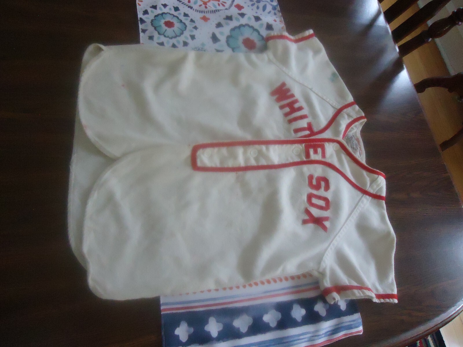 Vintage WHITE SOX Youth Little League Baseball Jersey, WILSON, Made in USA Sz M