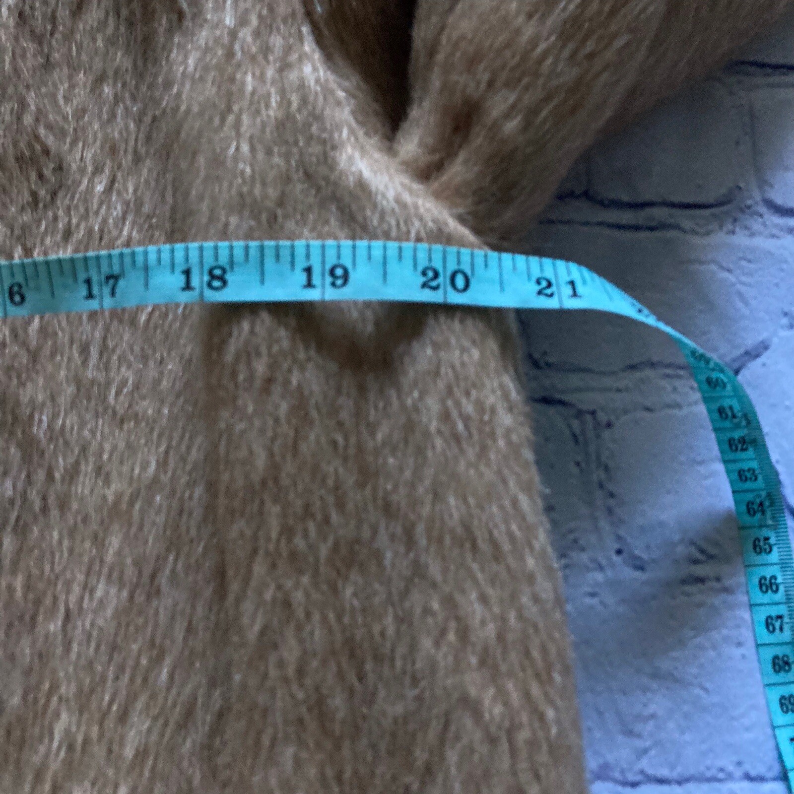 Vintage Women’s Alpaca Hair Coat Sz 42 West Germany Camel 1960’s Luxus Llama