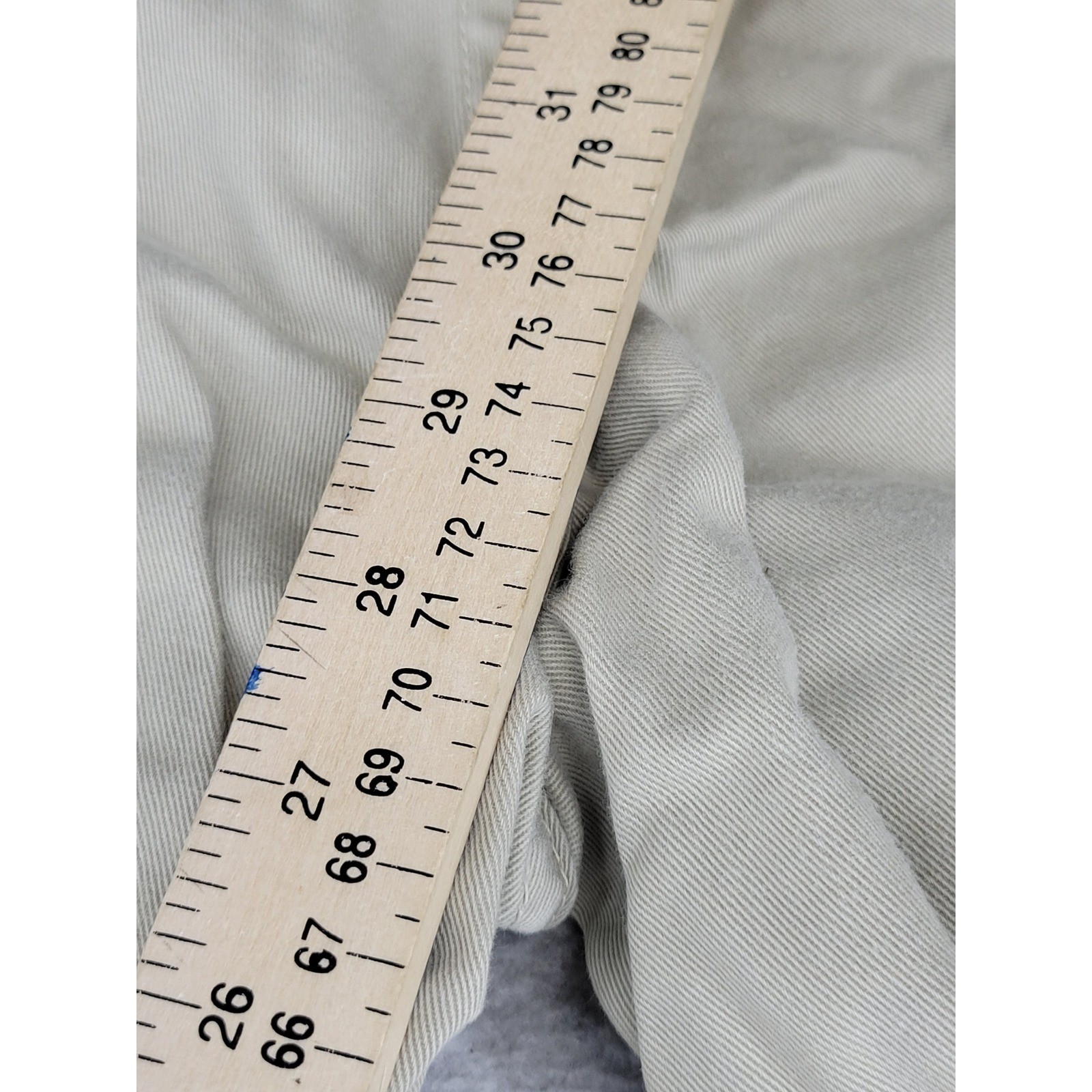 Ralph Lauren Country Vintage Khaki Chino Pants Made in USA Beige Size 10 28×29