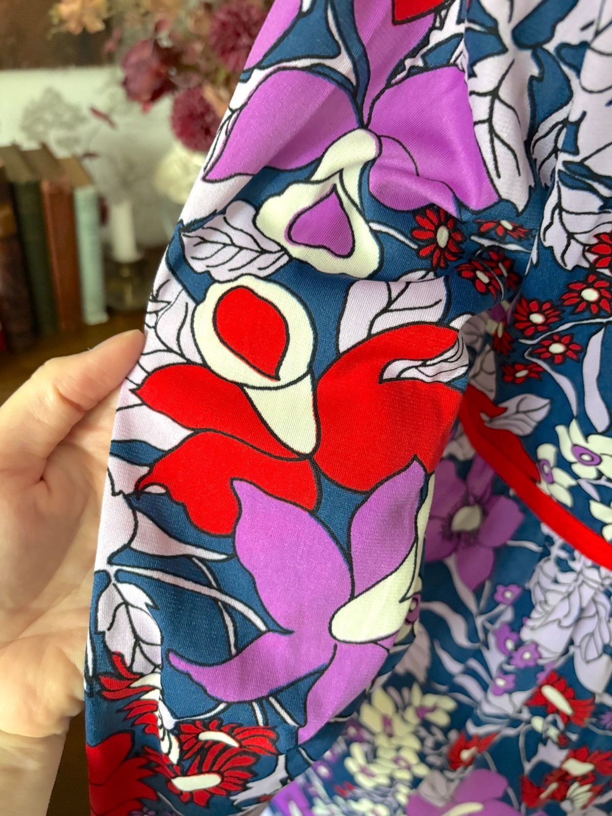 Vintage 60s Bloomingdale’s Sixties East Floral Dress Mod Retro Colorful