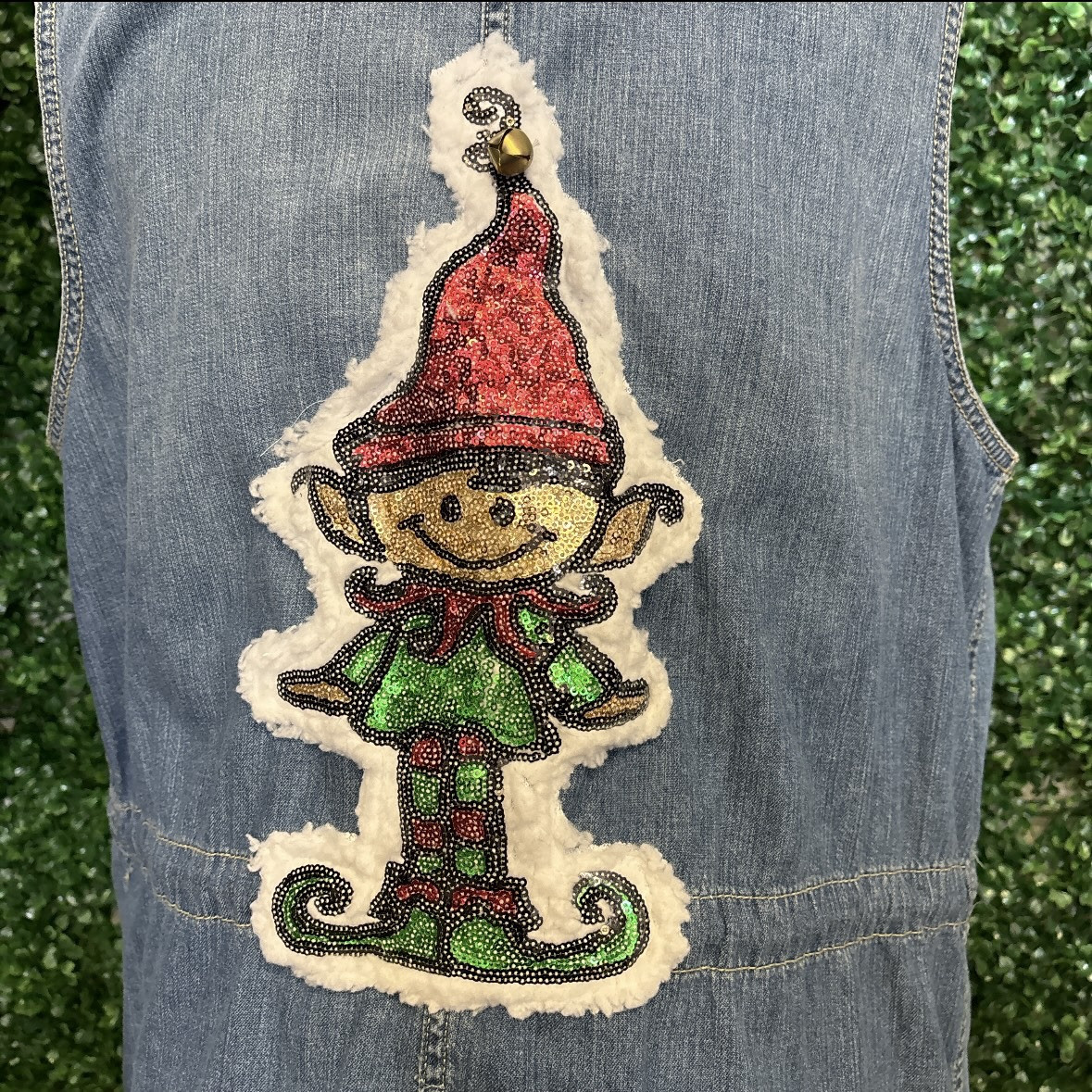 Chaps denim vest