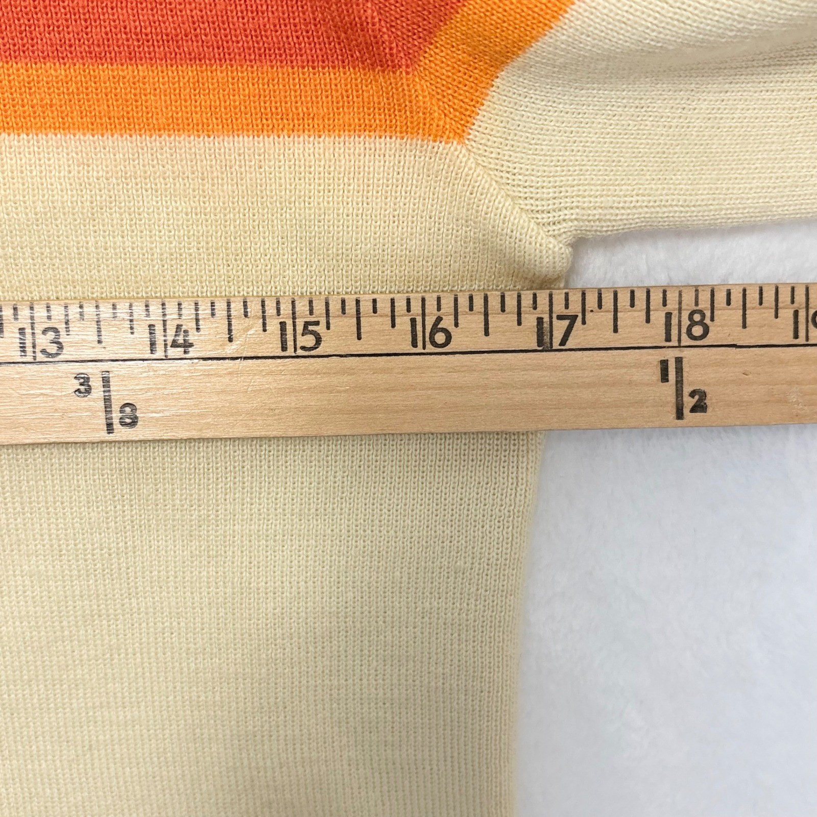 70s Retro Aspen Skiwear Striped Mock Neck Sweater Vintage Apres Ski Knit