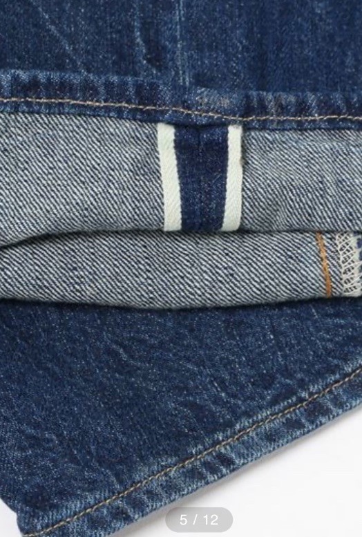 Levi’s Vintage Clothing LVC 501R 1915 Jeans Buckle Back Selvedge Barrel 30 x 25