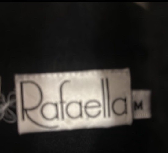 Vintage 80’s – RAFAELA Angora and Lambswool Black Cardigan M