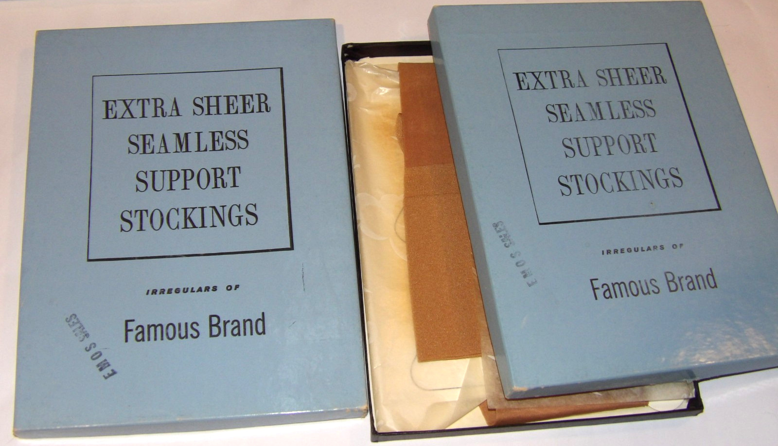 30+ PAIR VINTAGE 1970s NYLON STOCKINGS! HANES/PENNEYS/SEARS/BURLINGTON/K-MART/++