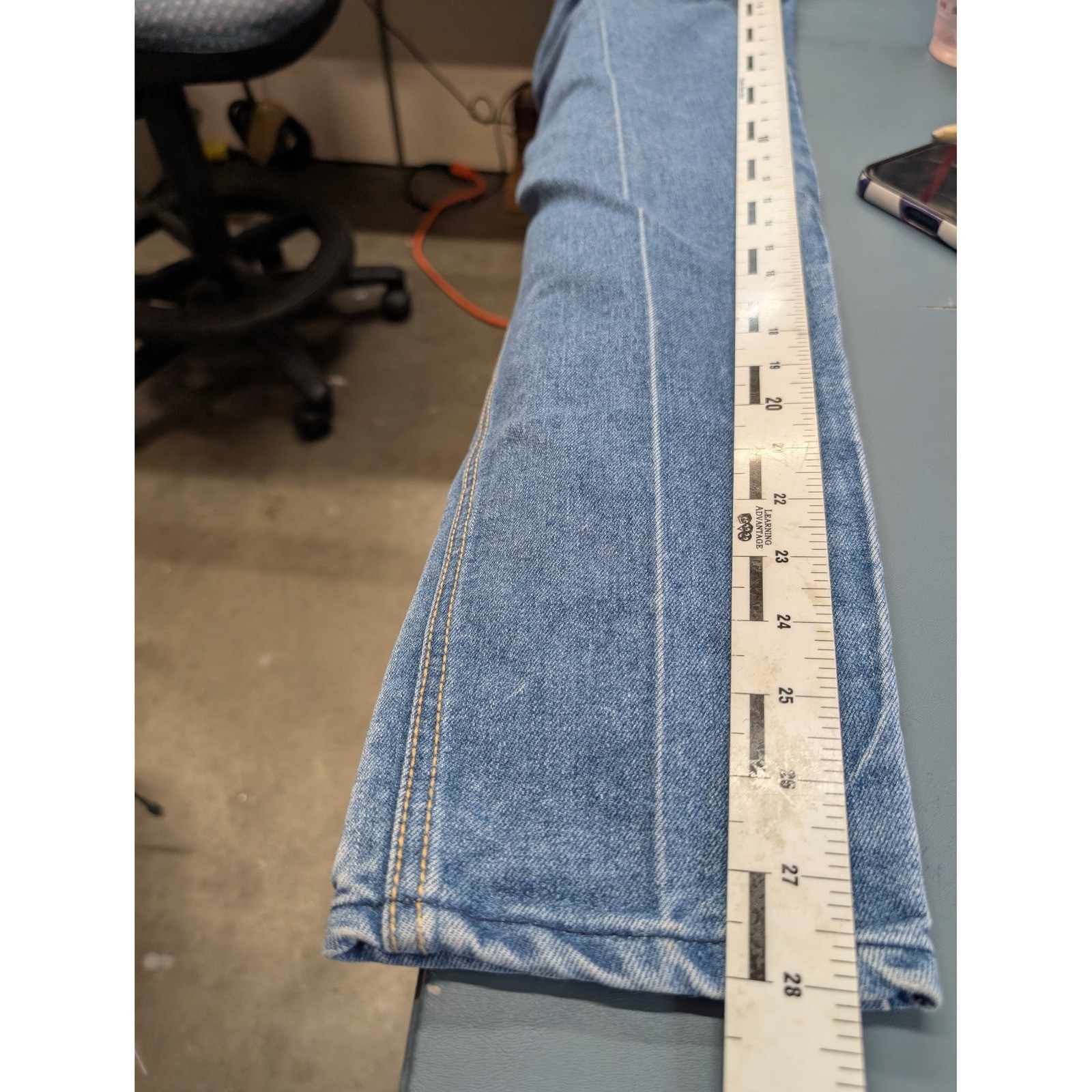 Vintage Gitano Tapered Jeans Womens 11/12 Regular Blue High Rise Fair Spots