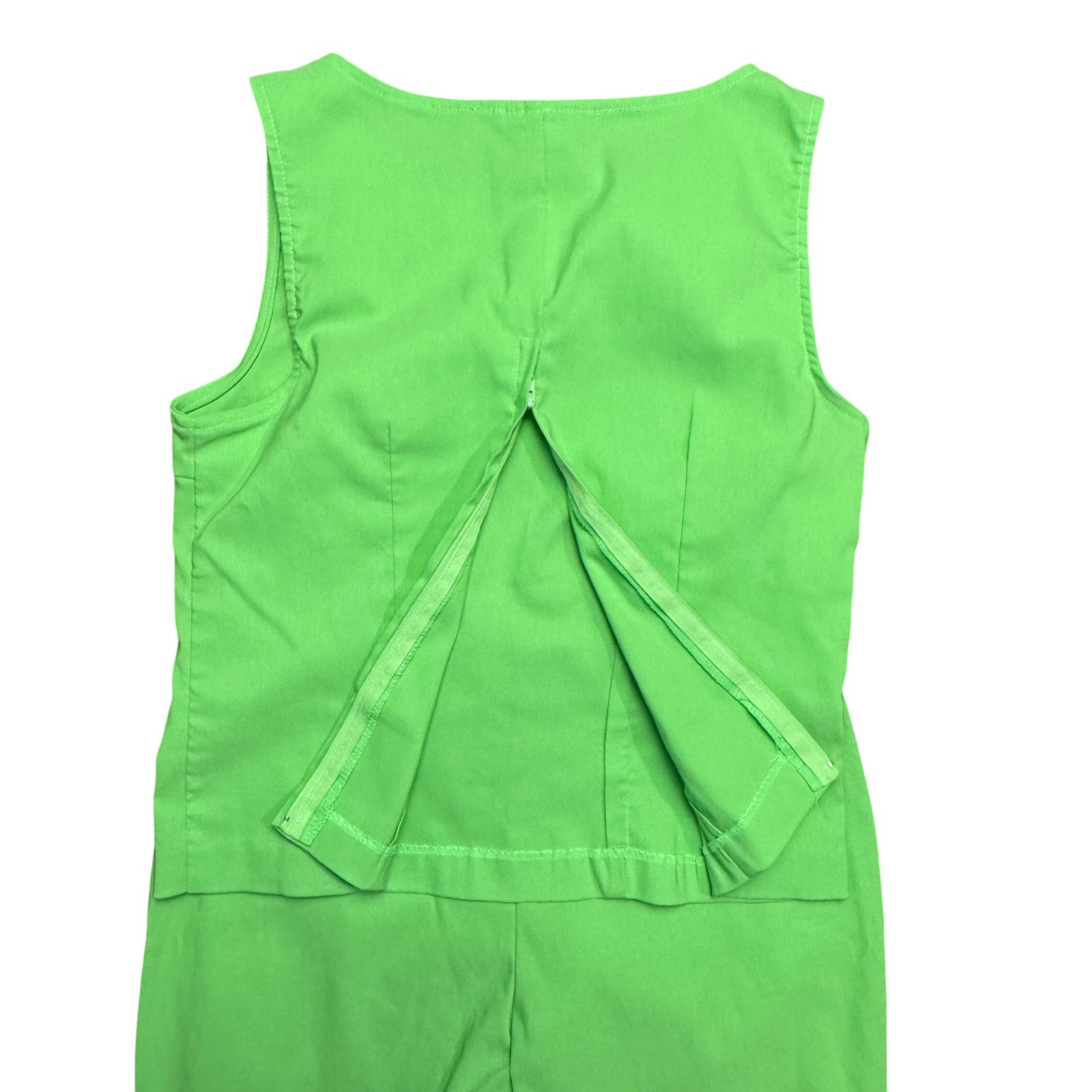 A-list by Wrapper Green Embroidered 2 Piece Pant Set Vintage Large IN3151134