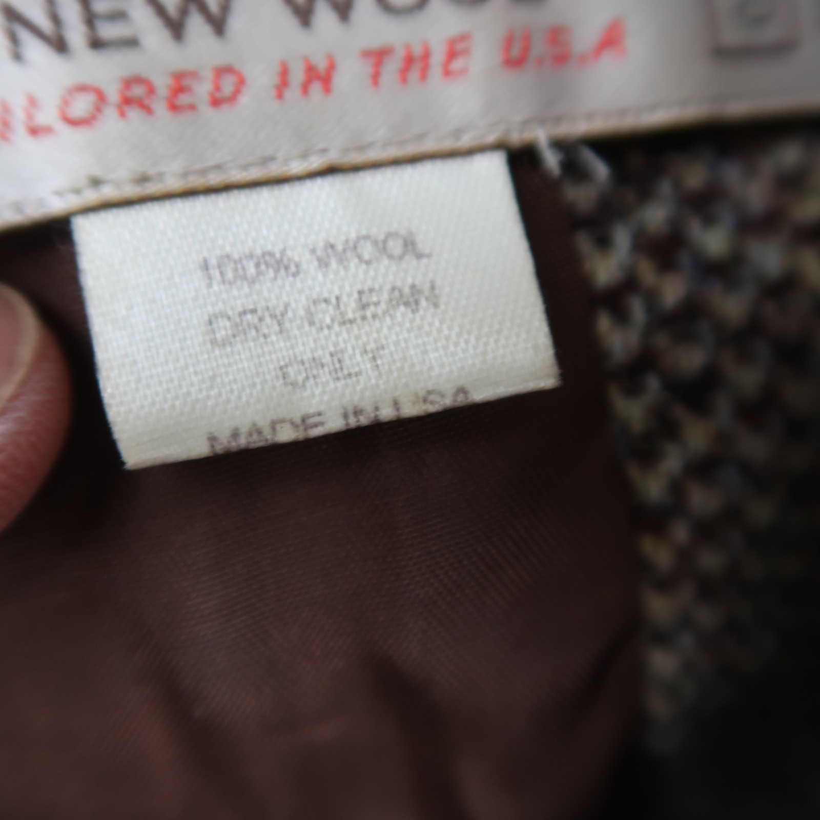 Vintage Orvis Women’s Harris Tweed Peacoat Trench Coat Long Jacket Belted Sz 10