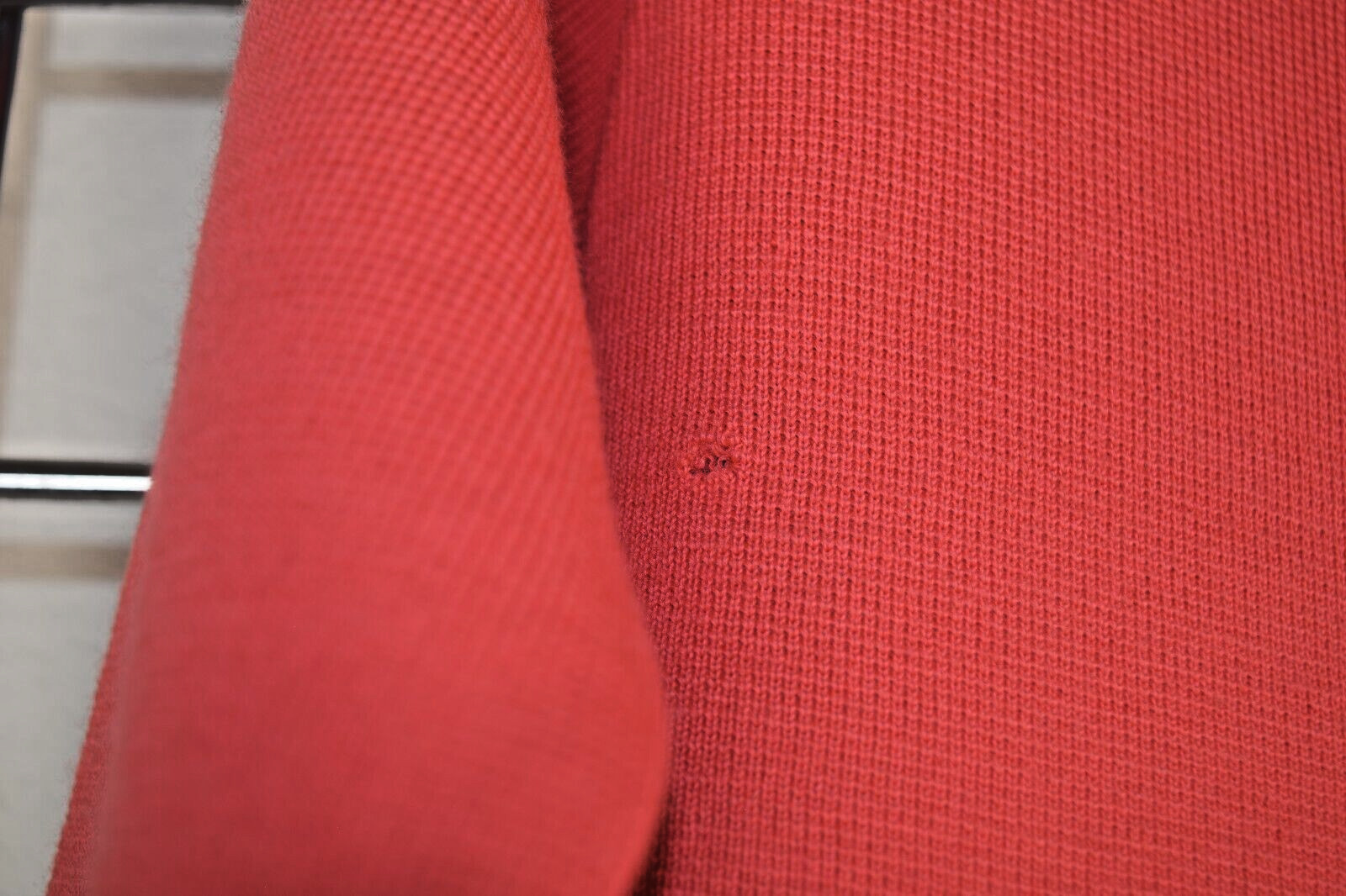 Vintage Sweater Top Skirt Set S/M 50s Tai Tung Orange Pink Lambs Wool 3 Piece