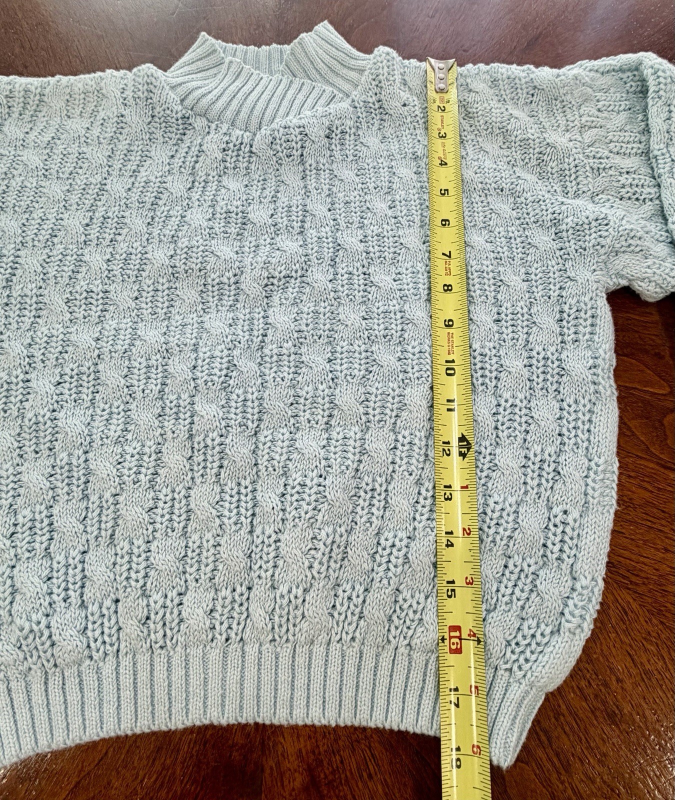 3 Vintage 1980s Women’s Pink, Blue, & Tan Sweaters